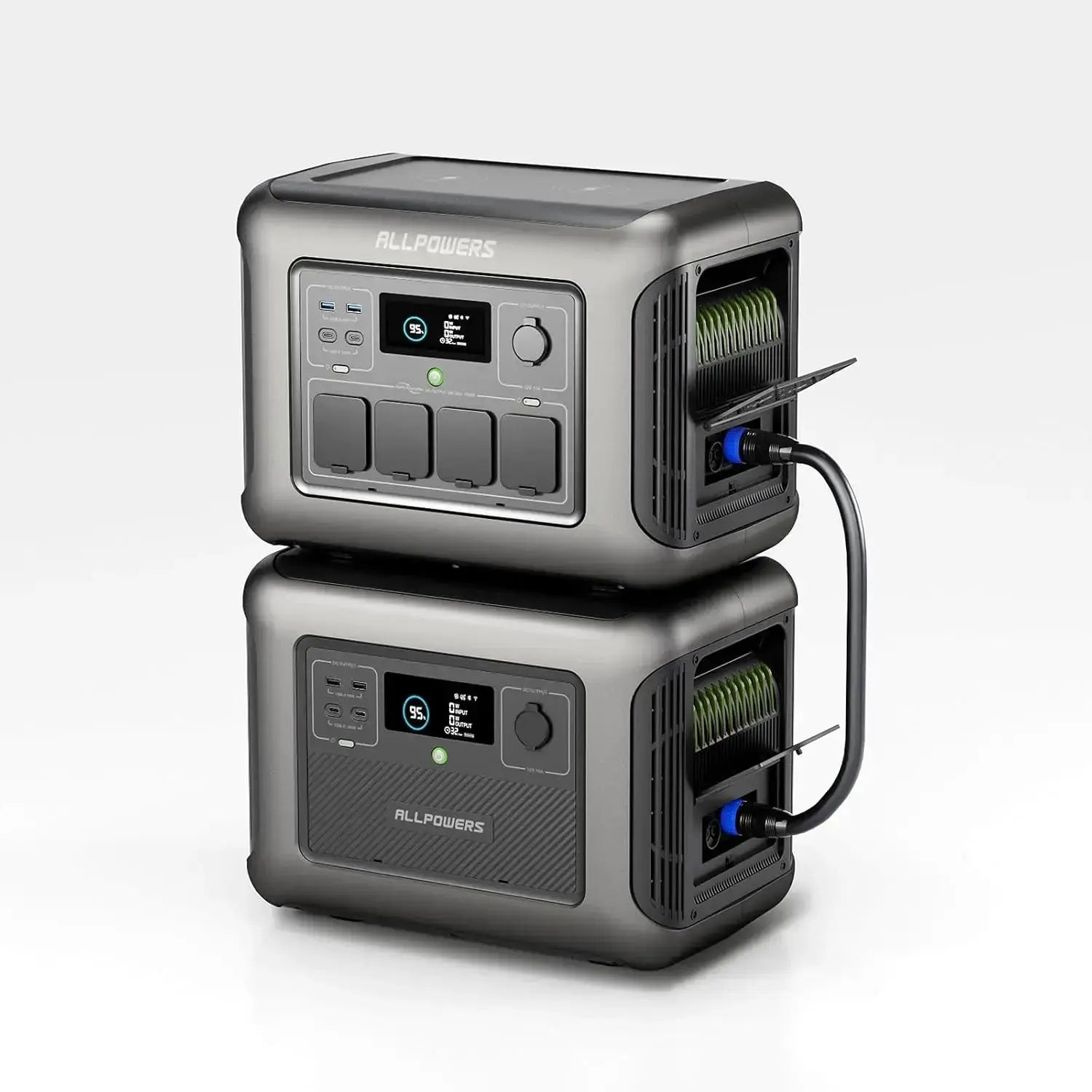 ALLPOWERS R1500+ B1000 Expansion Battery LiFePO4 Battery Backup Power - ALLPOWERS EU