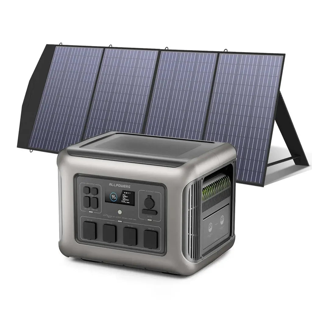 ALLPOWERS R2500 V2 Portable Power Station 2500W 1920Wh LiFeP04 Battery | UK Plug ALLPOWERS