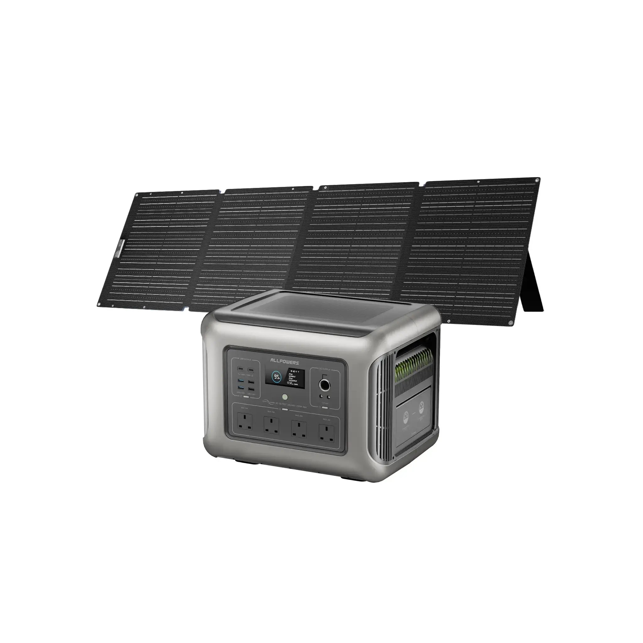 ALLPOWERS R2500 V2 Portable Power Station 2500W 1920Wh LiFeP04 Battery | UK Plug ALLPOWERS