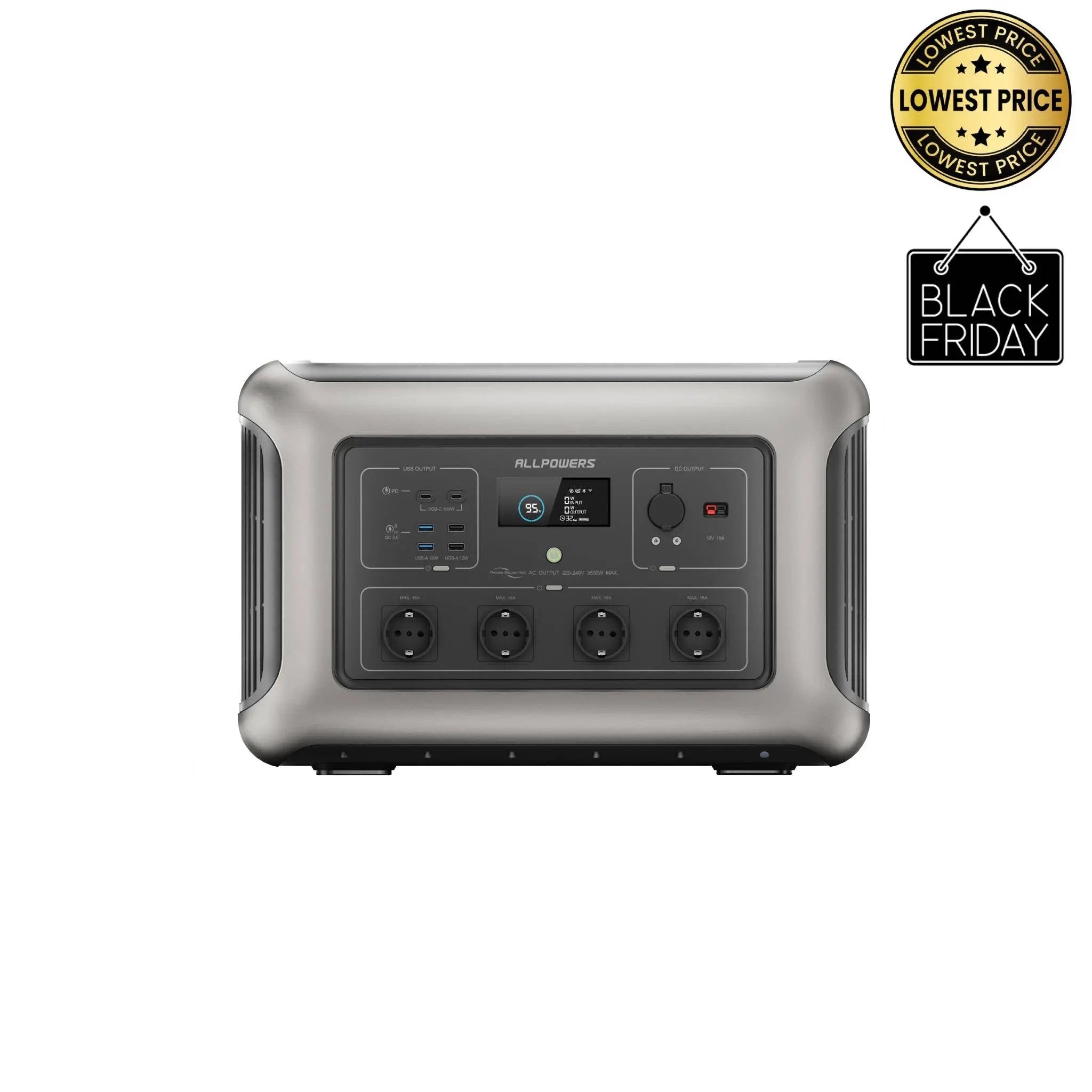 ALLPOWERS S1500 ポータブル電源 1500W Amazon.co.jp: ALLPOWERS S1500 ポータブル電源 1500Wサージ3000W小型