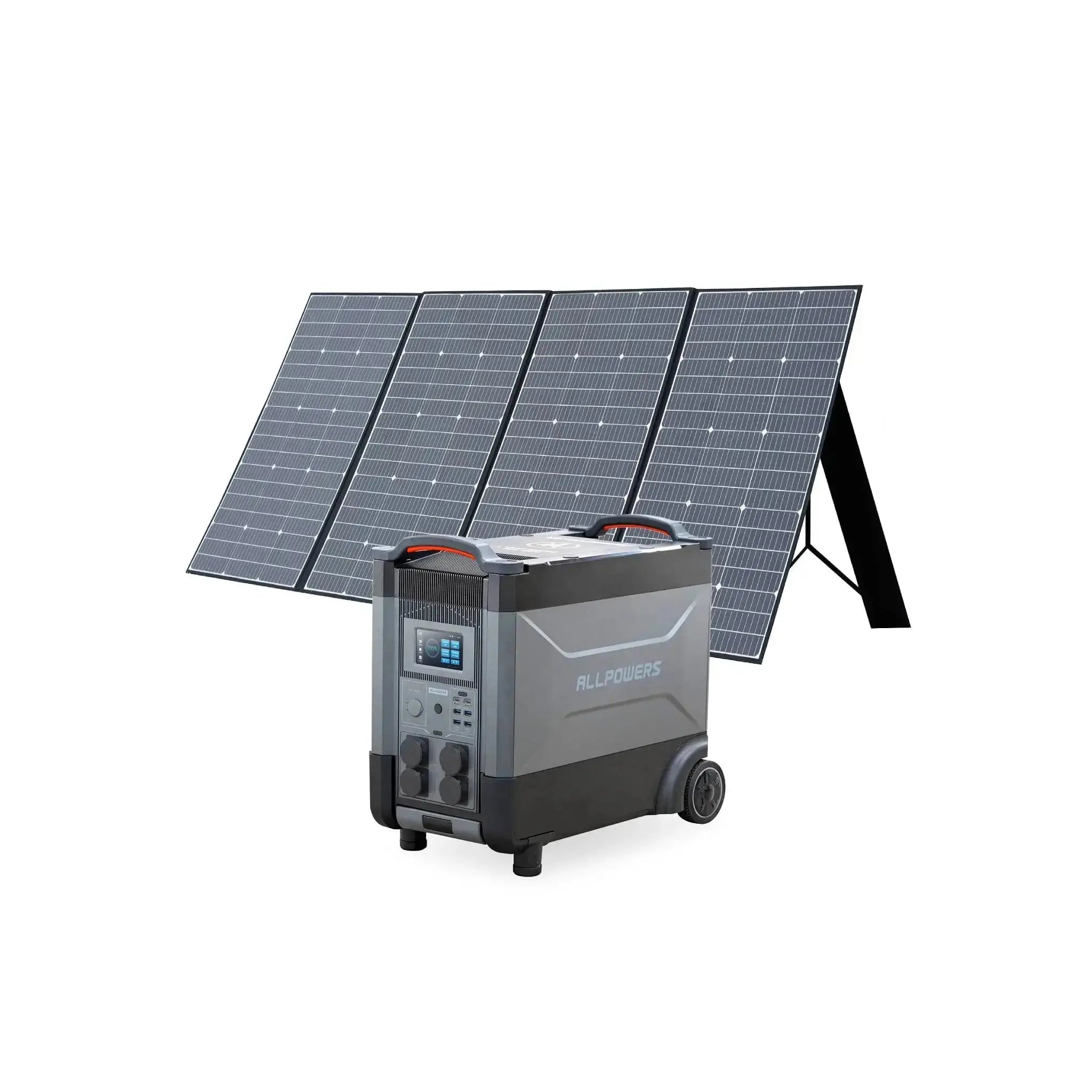 ALLPOWERS Solar Generator Kit 4000W (R4000 + SP037 400W Solar Panel) ALLPOWERS