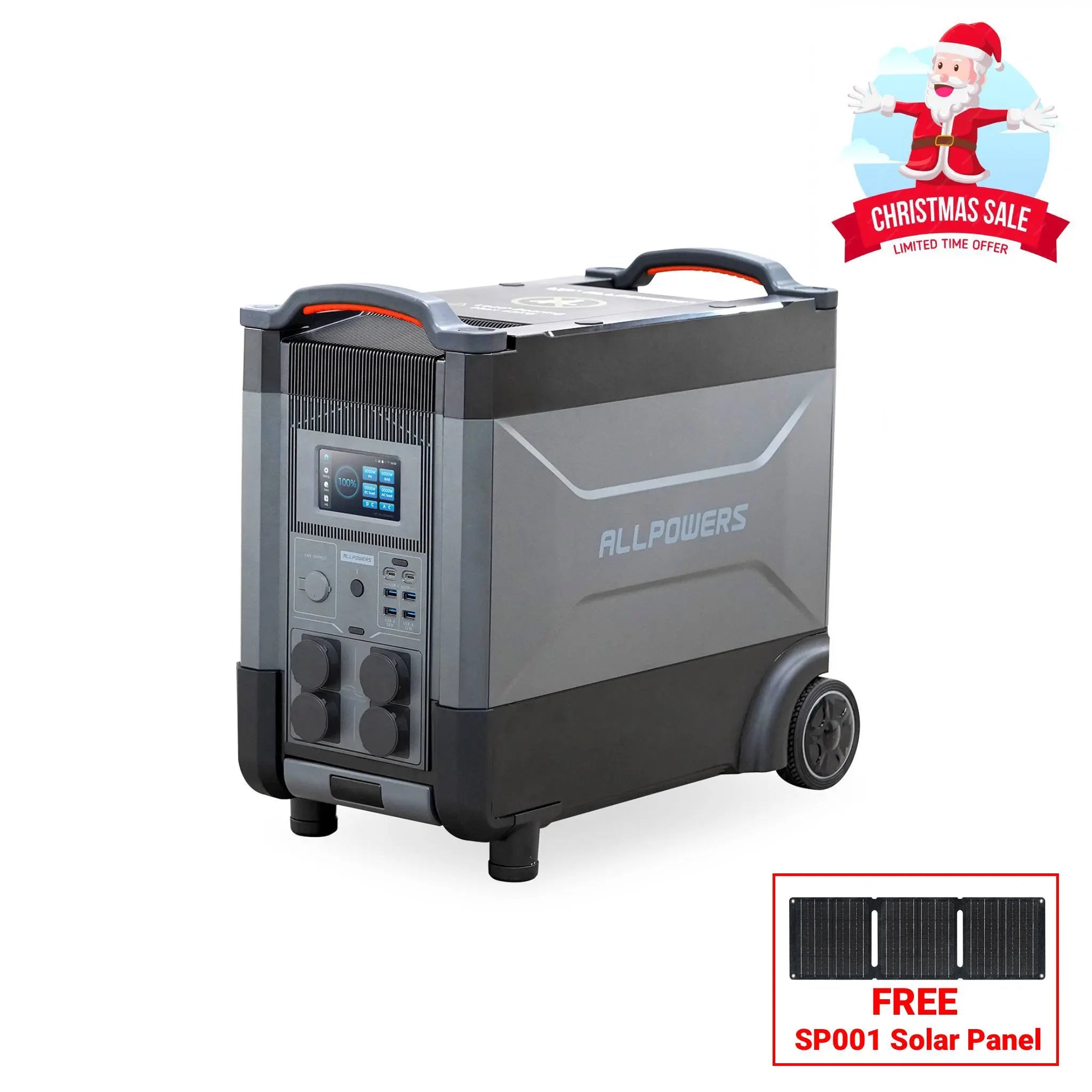ALLPOWERS R4000 Portable Power Station 4000W 3456Wh ALLPOWERS