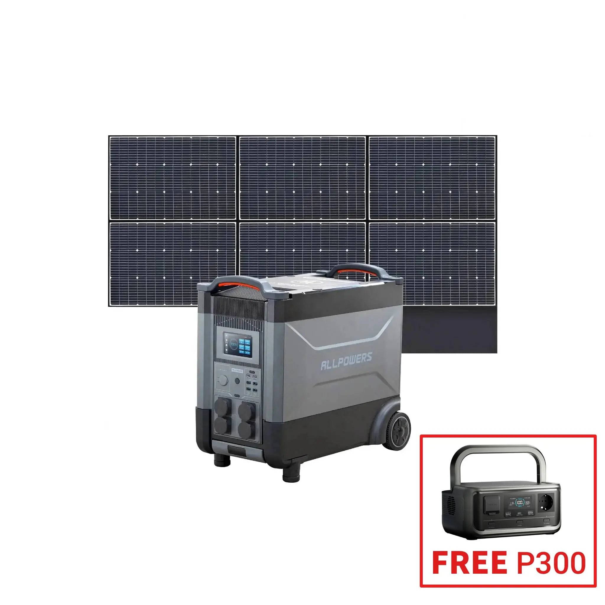 ALLPOWERS R4000 Portable Power Station 4000W 3456Wh ALLPOWERS