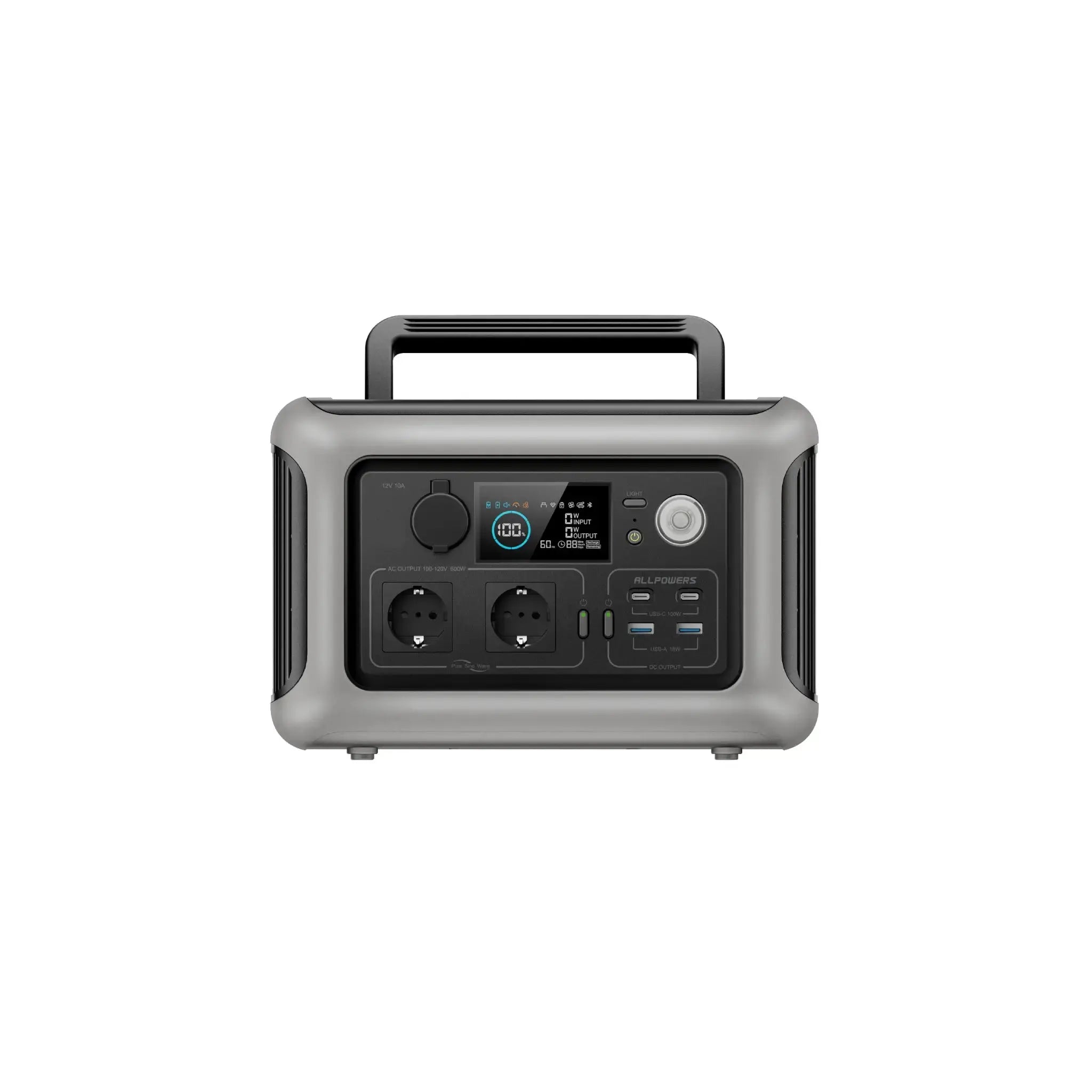 ALLPOWERS R600 Portable Power Station 600W 299Wh LiFeP04 Battery ALLPOWERS