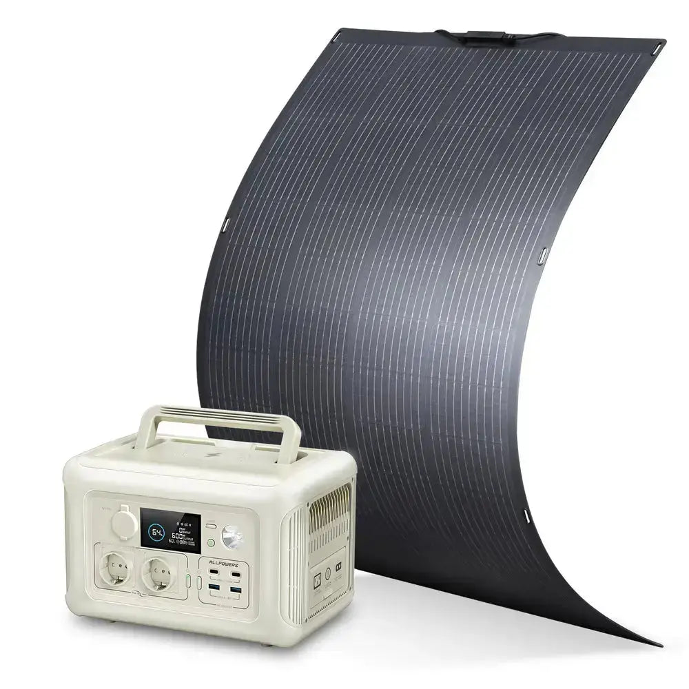 ALLPOWERS R600 Portable Power Station 600W 299Wh LiFeP04 Battery ALLPOWERS