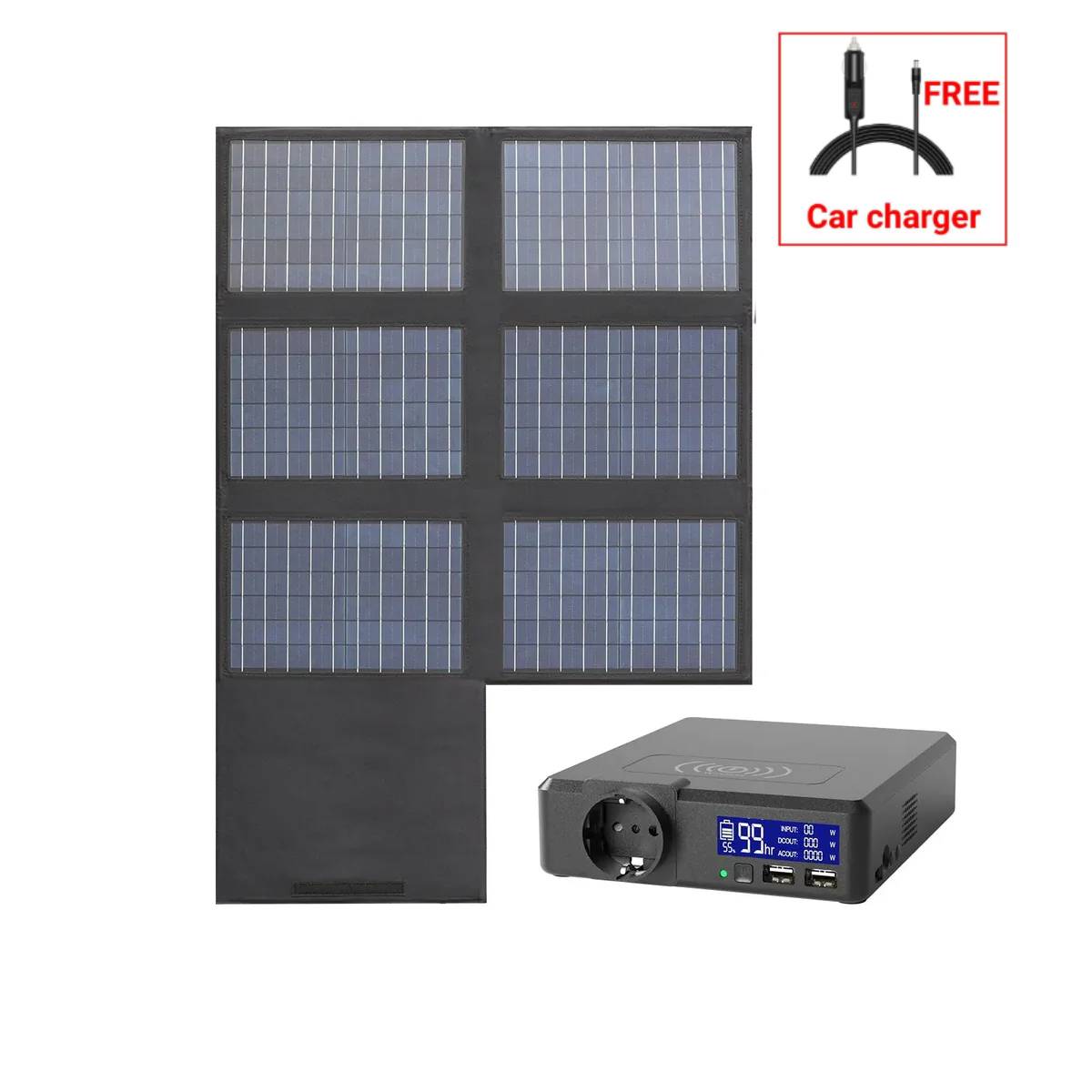 ALLPOWERS Solar Generator Kit 200W (S200 + SP026 60W Solar Panel)