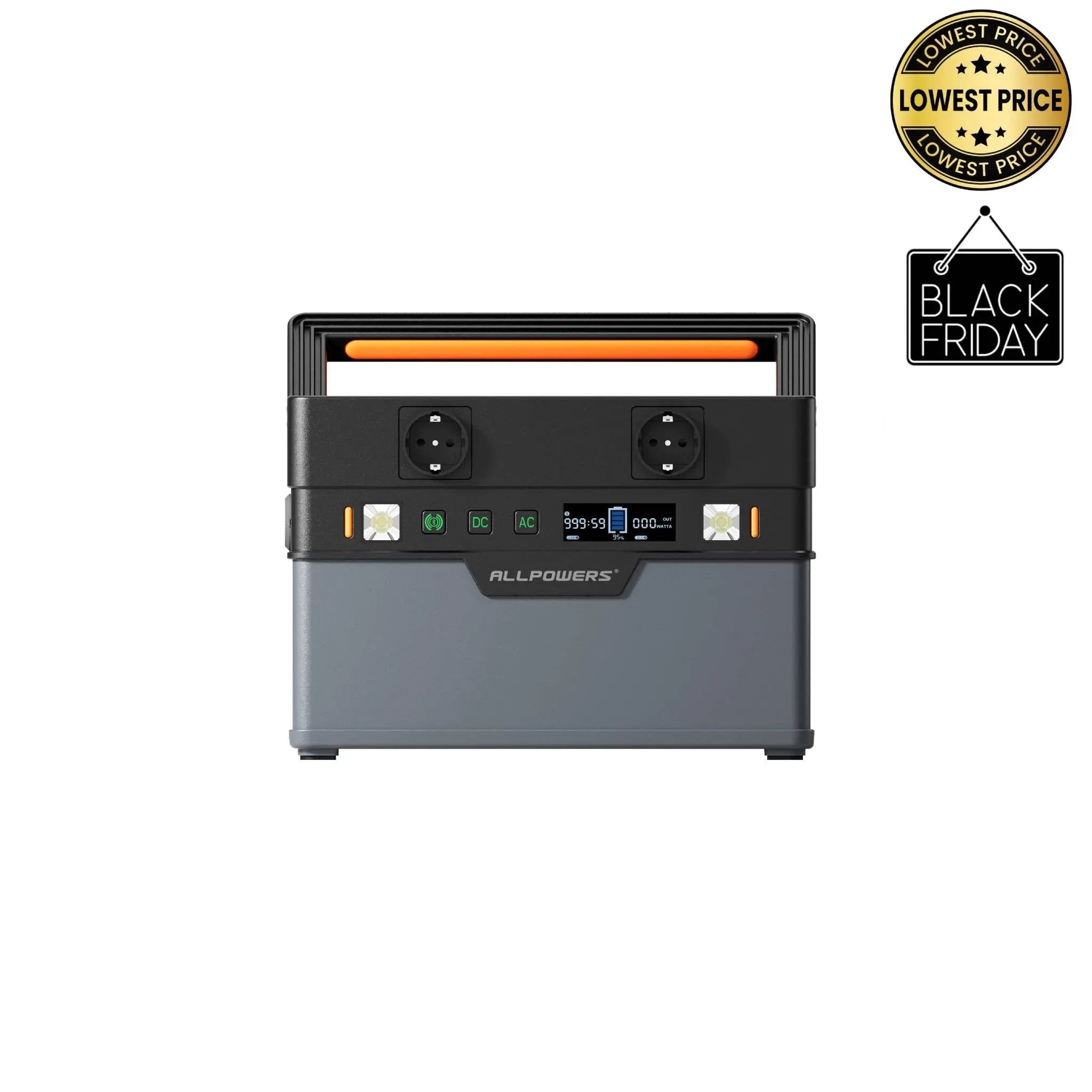 ALLPOWERS S700 Portable Power Station 700W 604Wh ALLPOWERS