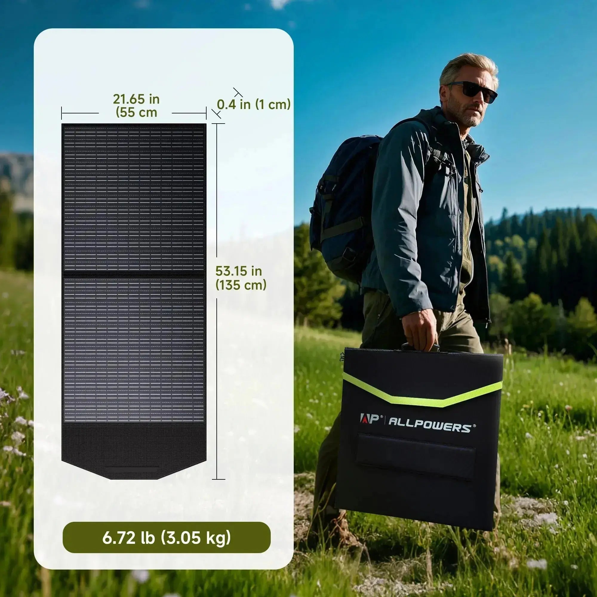 ALLPOWERS SP027 Portable Foldable Solar Panel 100W ALLPOWERS