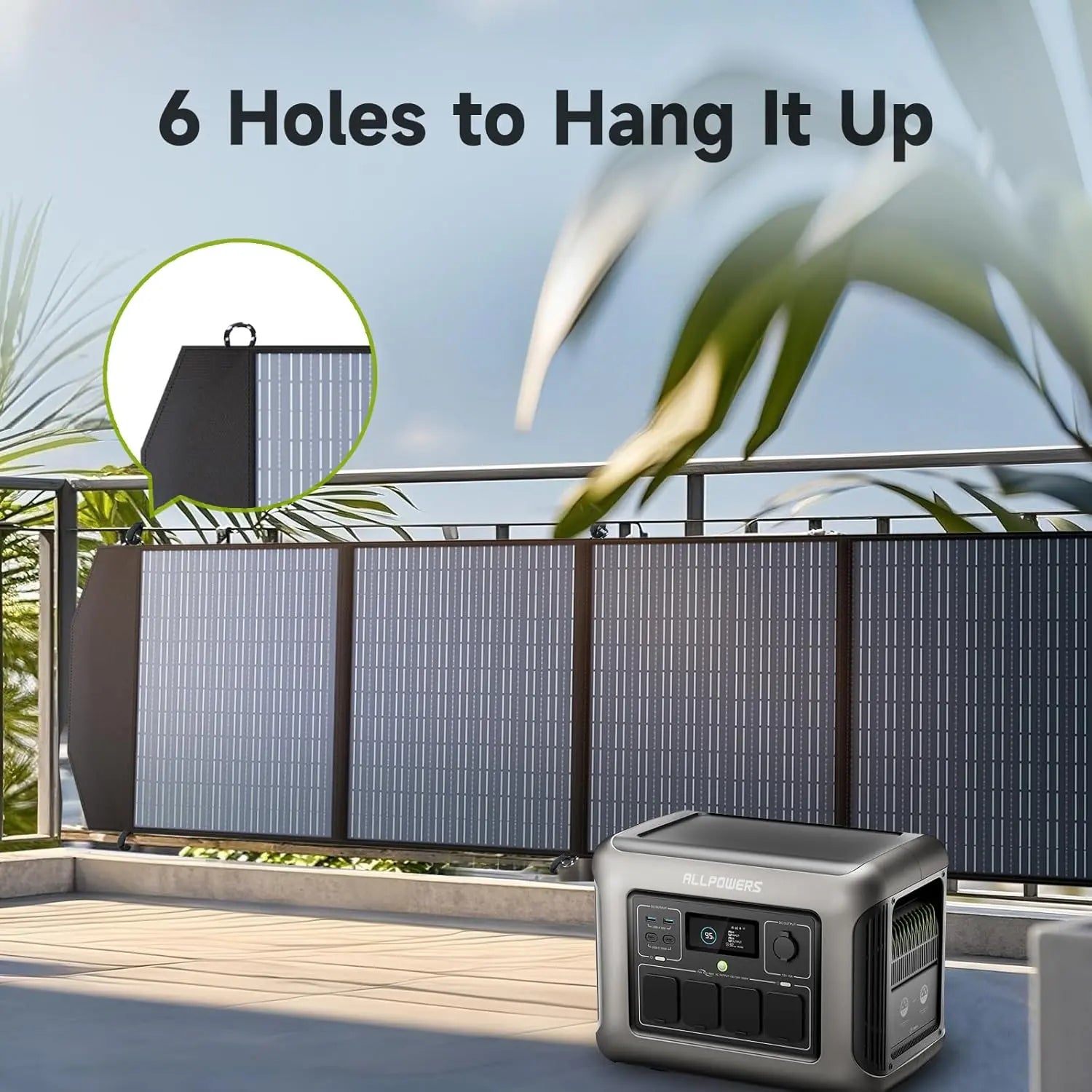 ALLPOWERS SP033 Portable Solar Panel 200W ALLPOWERS