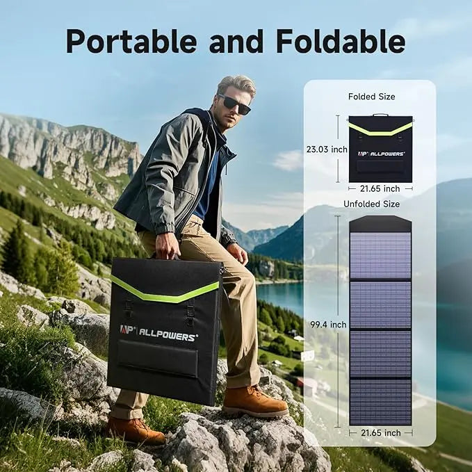 ALLPOWERS SP033 Portable Solar Panel 200W ALLPOWERS