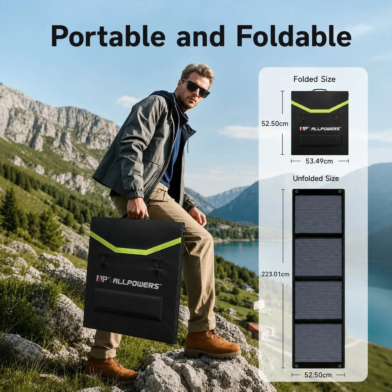 ALLPOWERS SP035 Foldable Solar Panel 200W ALLPOWERS
