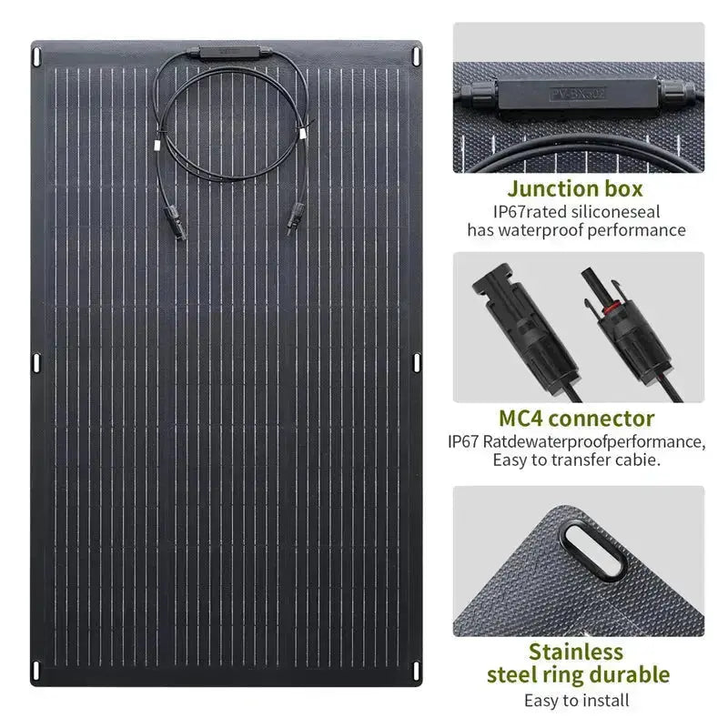ALLPOWERS Solar Generator Kit 1600W (R1500 LITE + SF100 100W Flexible Solar Panel) - ALLPOWERS EU