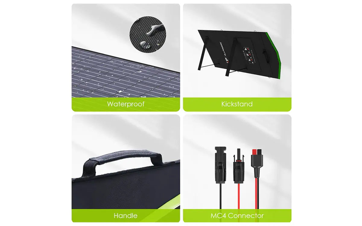 ALLPOWERS Solar Generator Kit 2400W (S2000 Pro + SP027 100W Solar Panel) ALLPOWERS