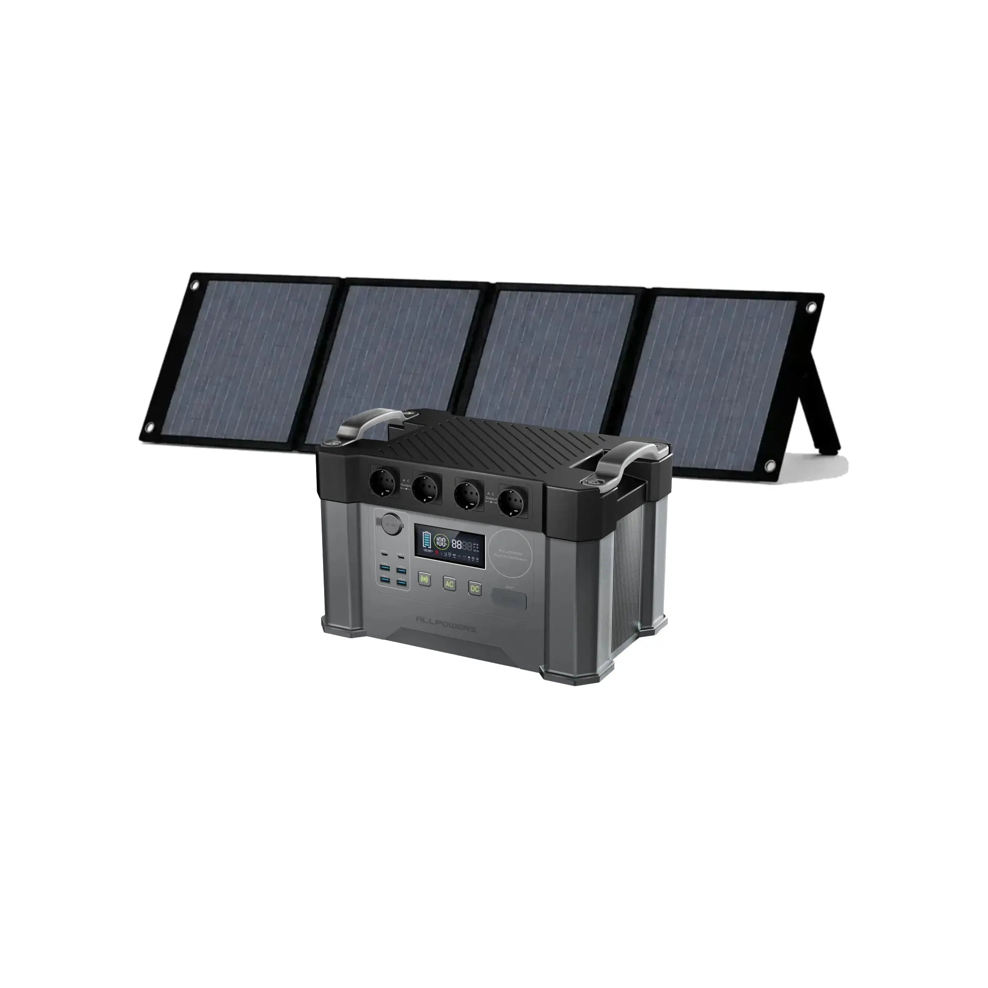 ALLPOWERS Solar Generator Kit 2400W (S2000 Pro + SP035 200W Solar Panel) ALLPOWERS