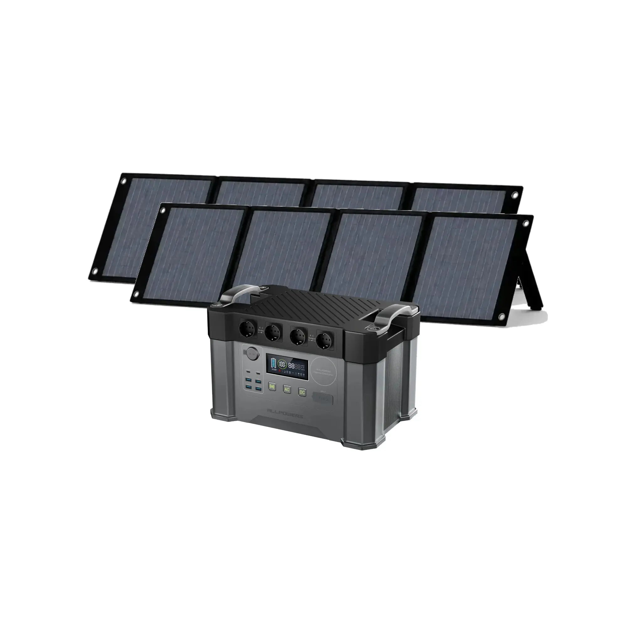 ALLPOWERS Solar Generator Kit 2400W (S2000 Pro + SP035 200W Solar Panel) ALLPOWERS