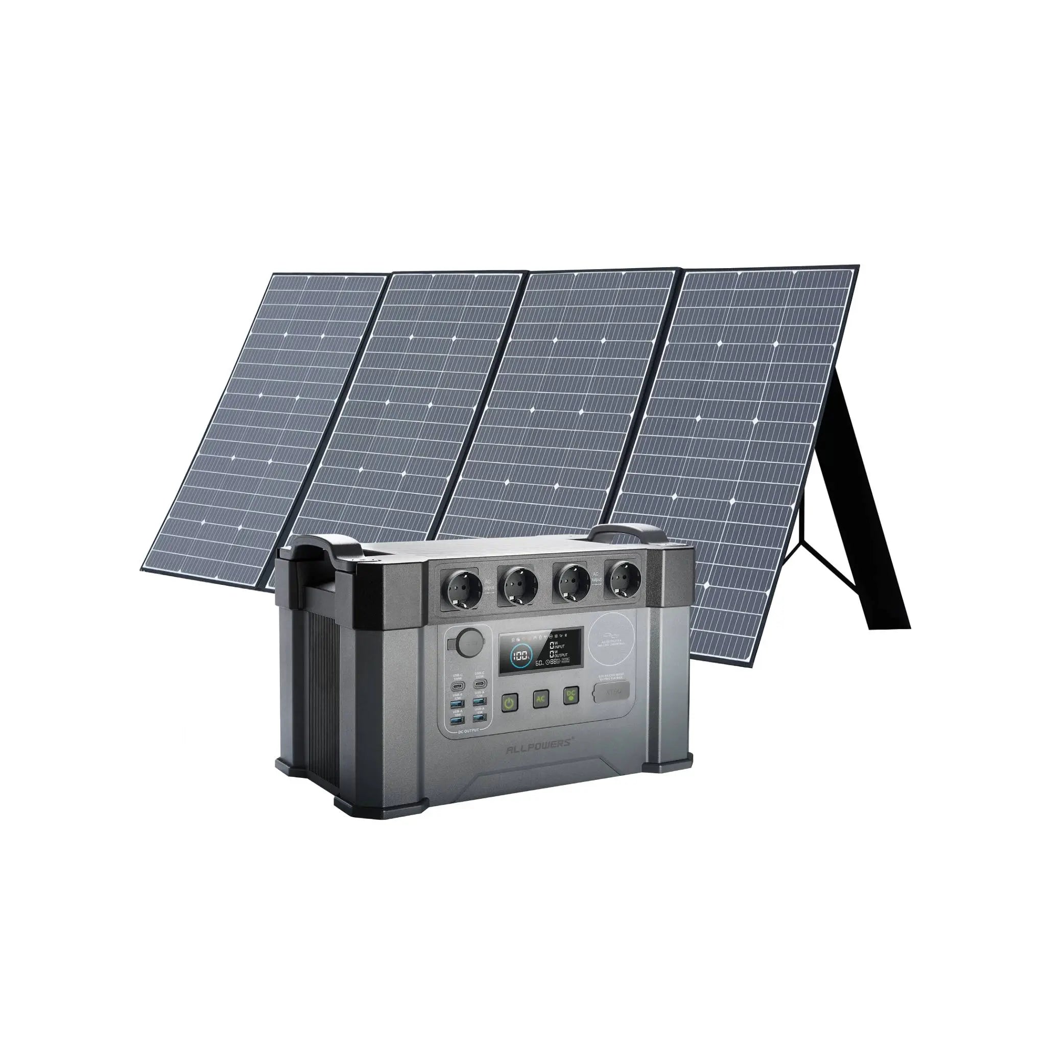 ALLPOWERS Solar Generator Kit 2400W (S2000 Pro + SP037 400W Solar Panel) ALLPOWERS