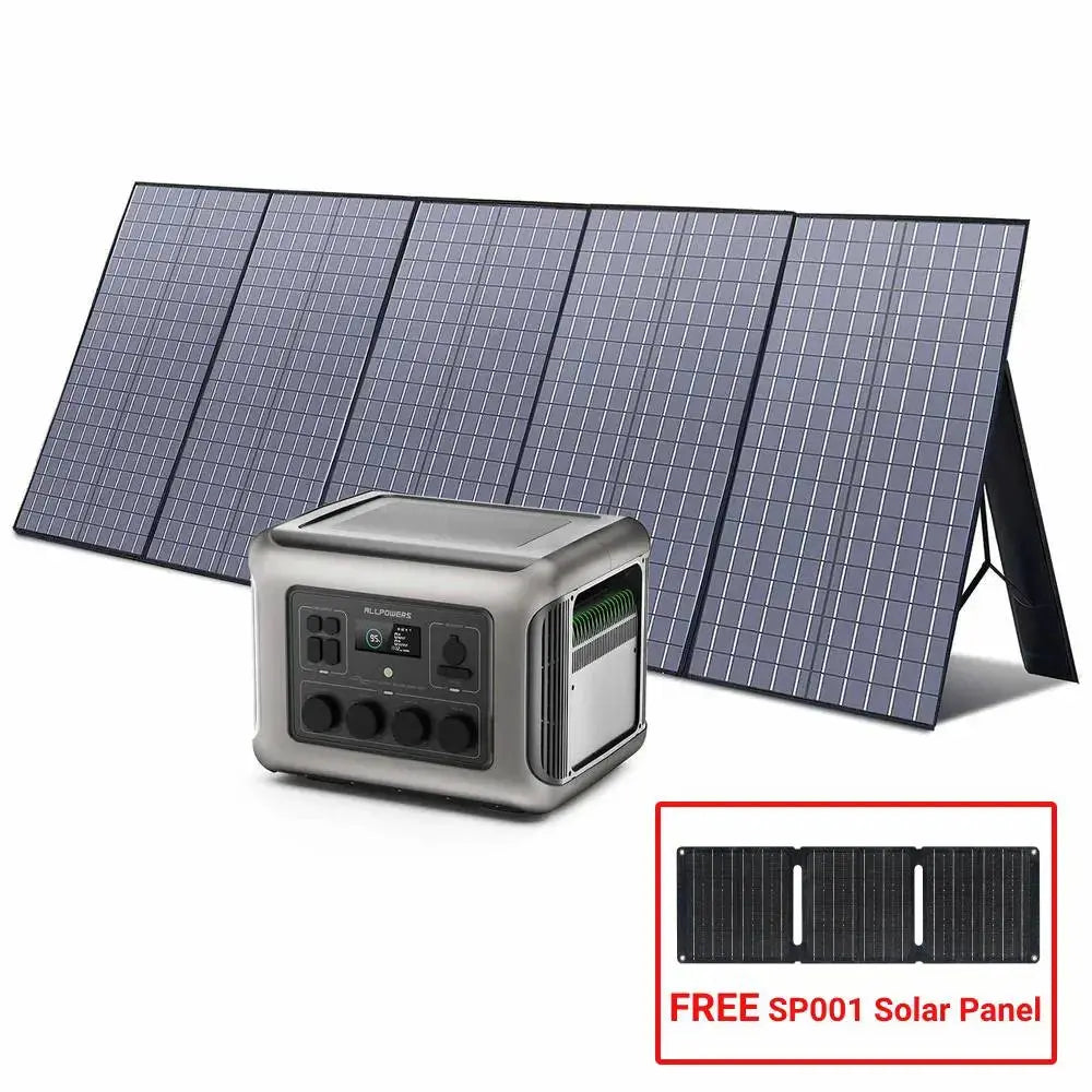 ALLPOWERS R2500 Portable Power Station 2500W 2016Wh LiFeP04 Battery ALLPOWERS