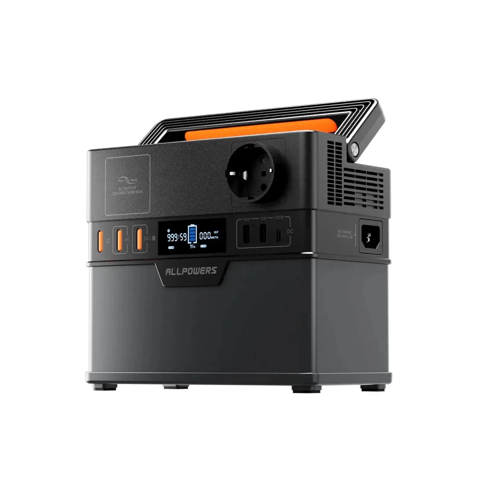 ALLPOWERS Solar Generator Kit 300W (S300 Plus + SP027 100W Solar Panel) ALLPOWERS