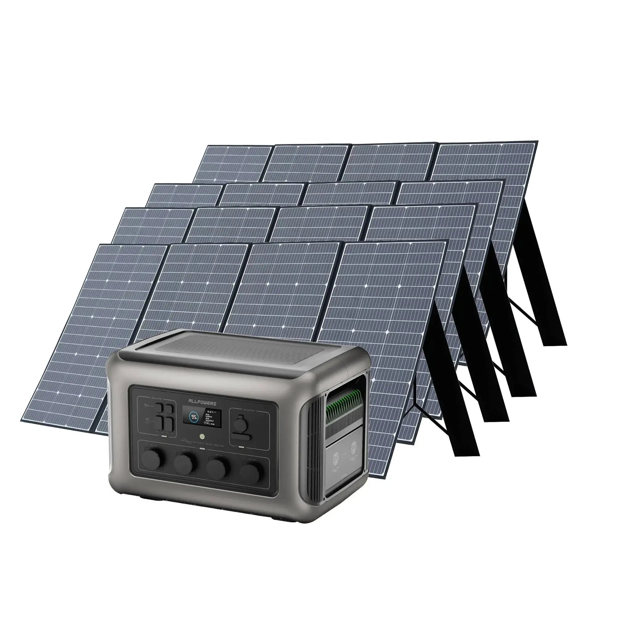 ALLPOWERS Solar Generator Kit 3500W (R3500 + SP037 400W Solar Panel) ALLPOWERS