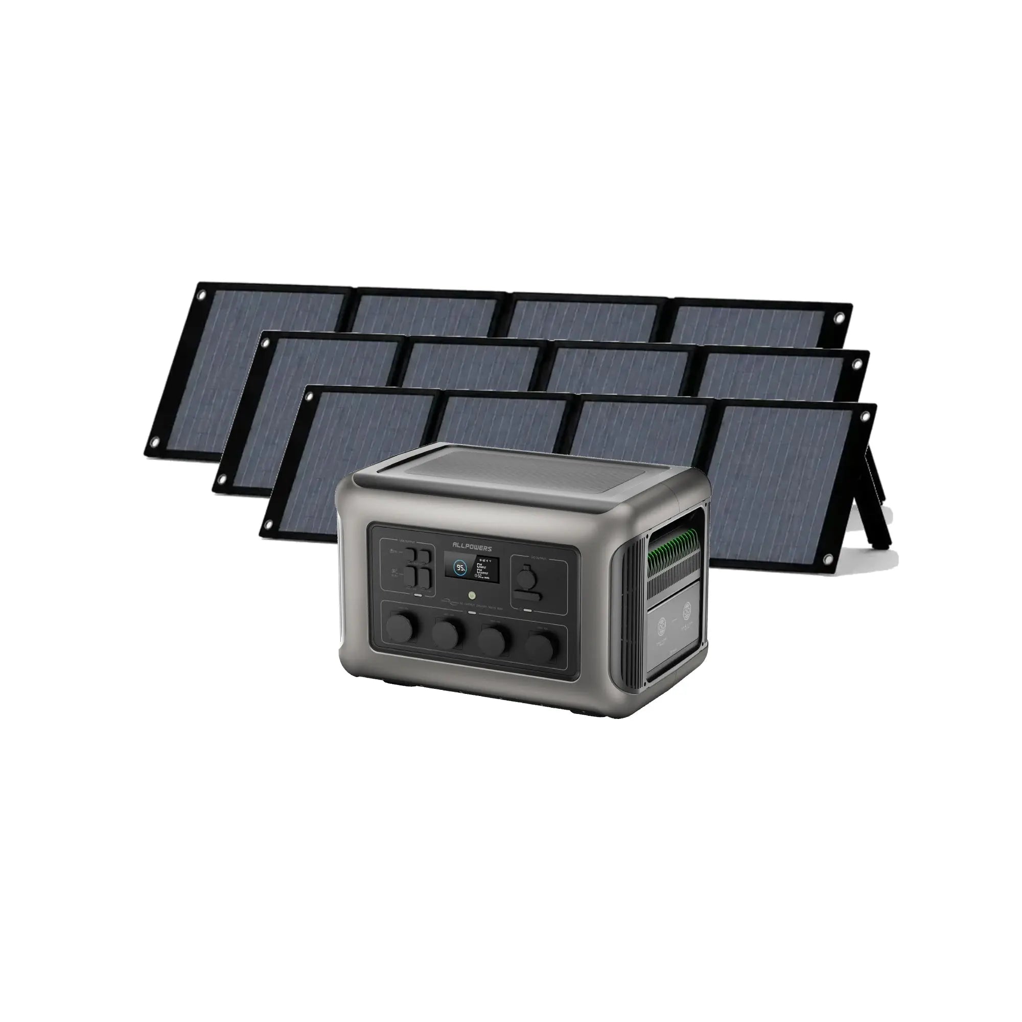 ALLPOWERS Solar Generator Kit 3500W (R3500 + SP035 200W Solar Panel) ALLPOWERS