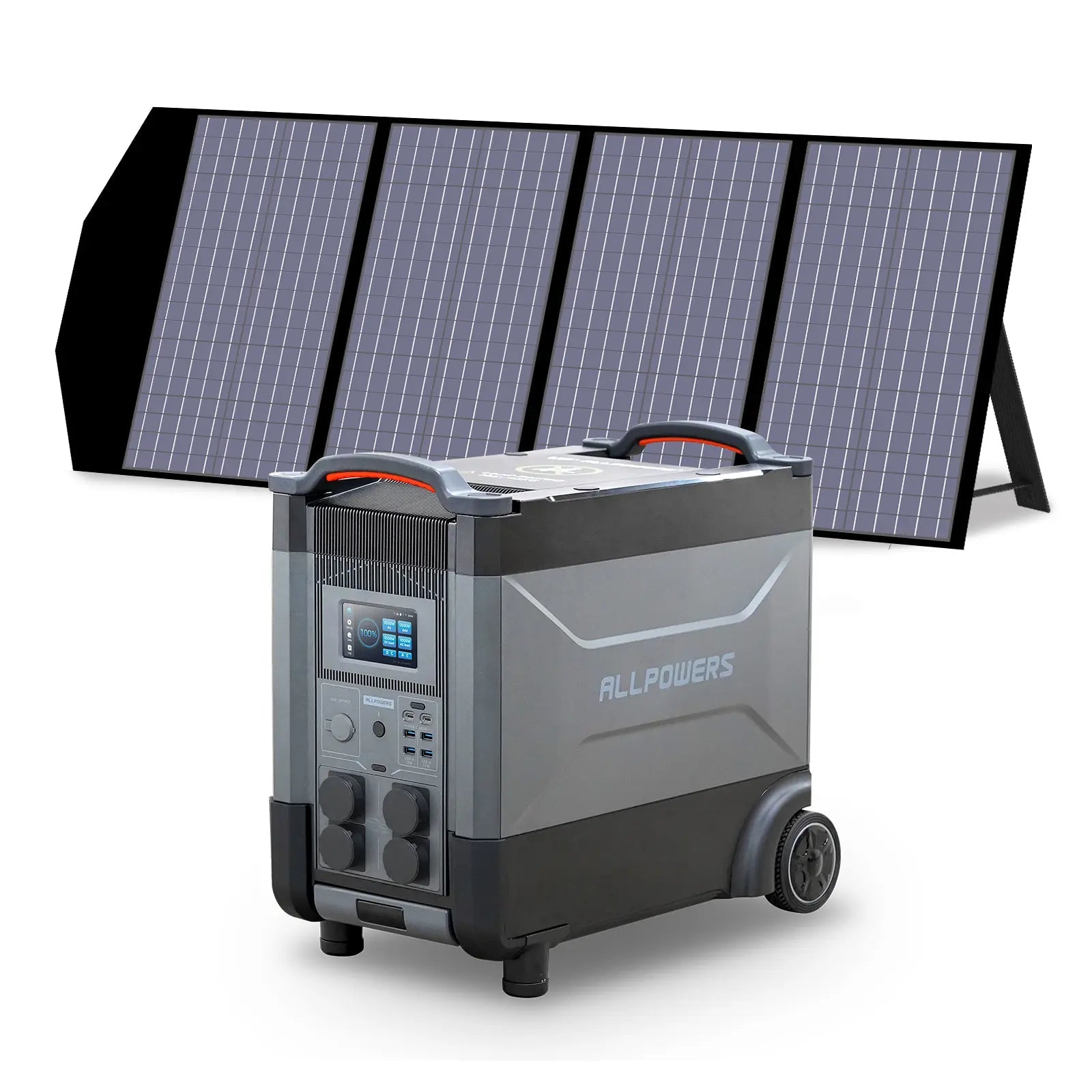 ALLPOWERS Solar Generator Kit 4000W (R4000 + SP029 140W Solar Panel) ALLPOWERS