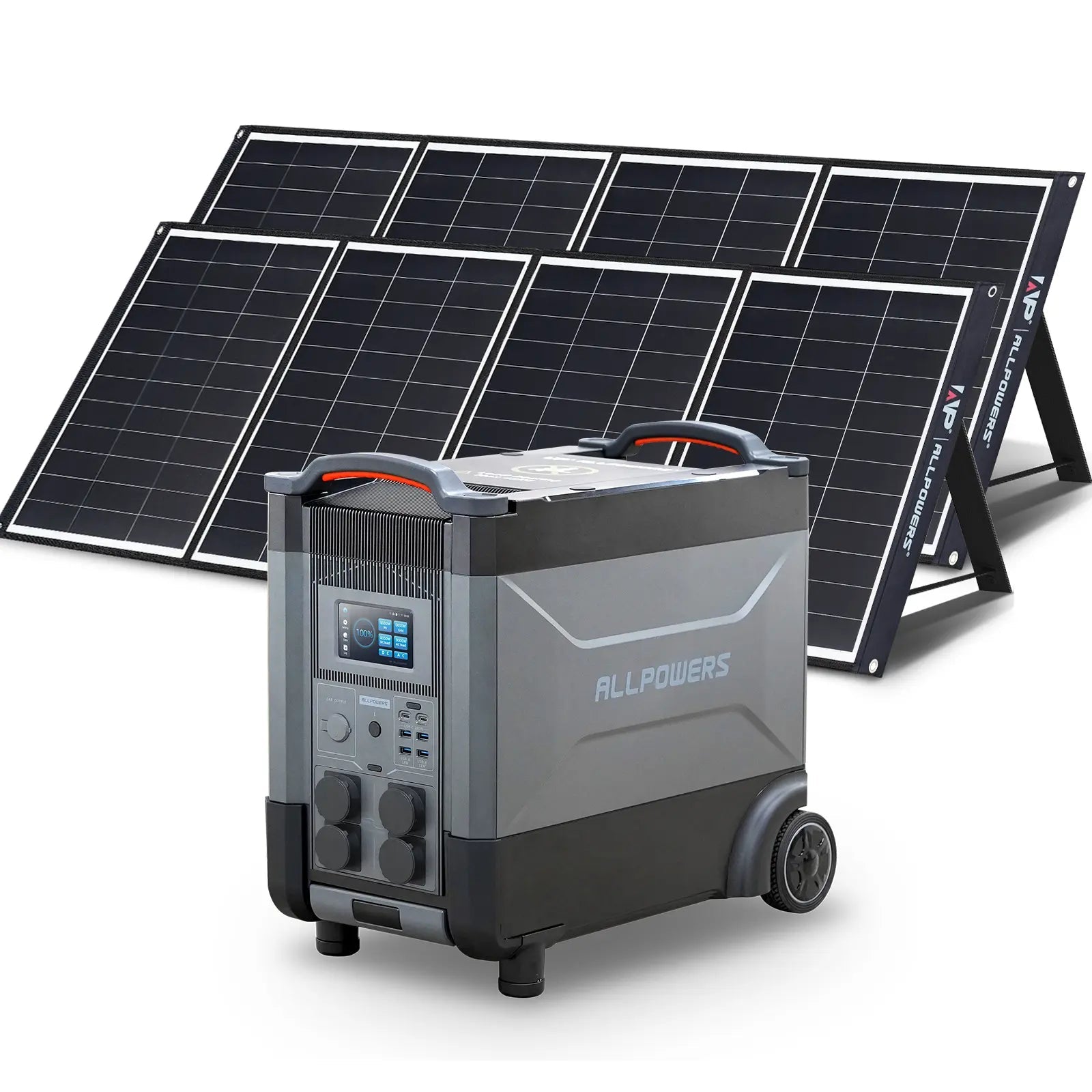 ALLPOWERS Solar Generator Kit 4000W (R4000 + SP035 200W Solar Panel) ALLPOWERS