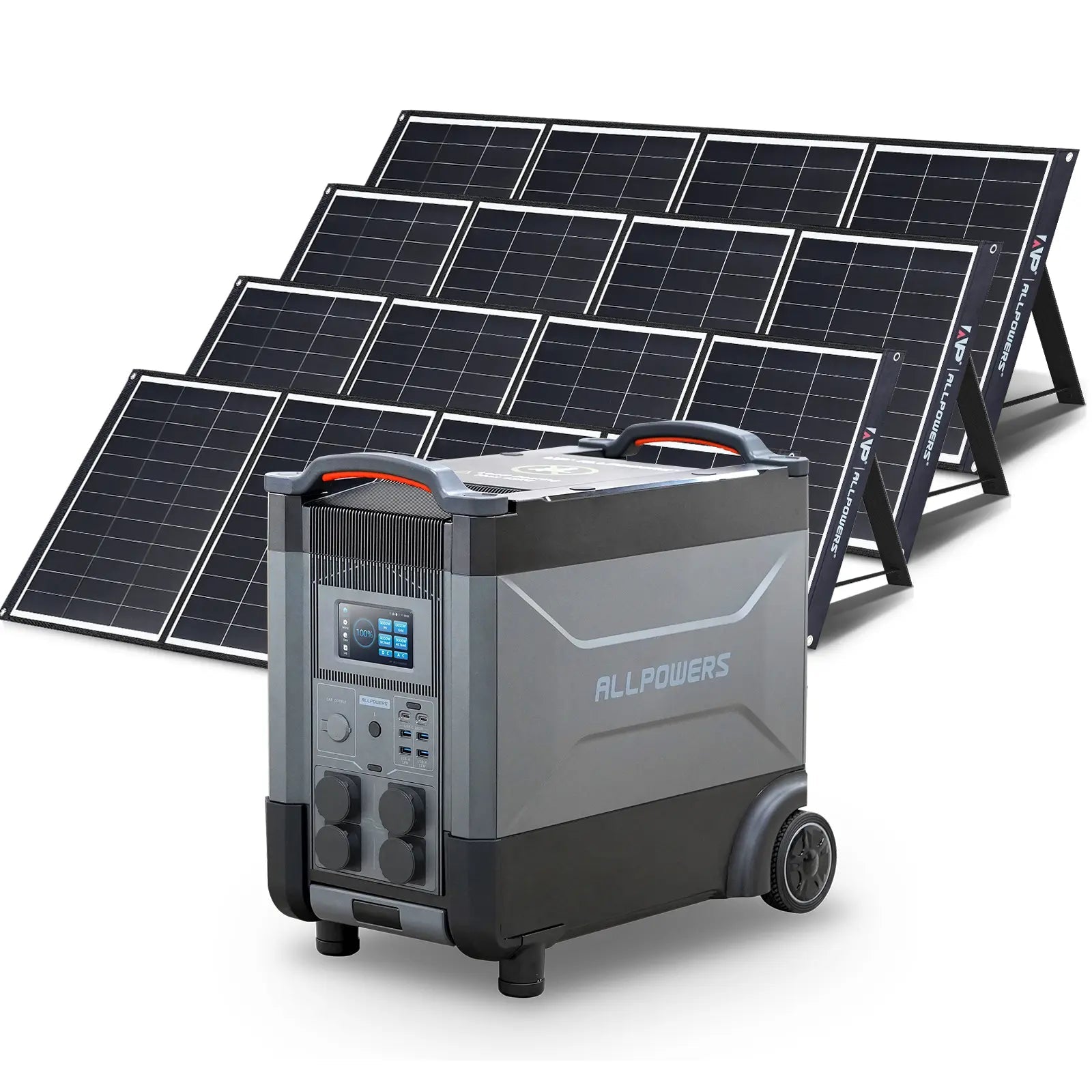 ALLPOWERS Solar Generator Kit 4000W (R4000 + SP035 200W Solar Panel) ALLPOWERS