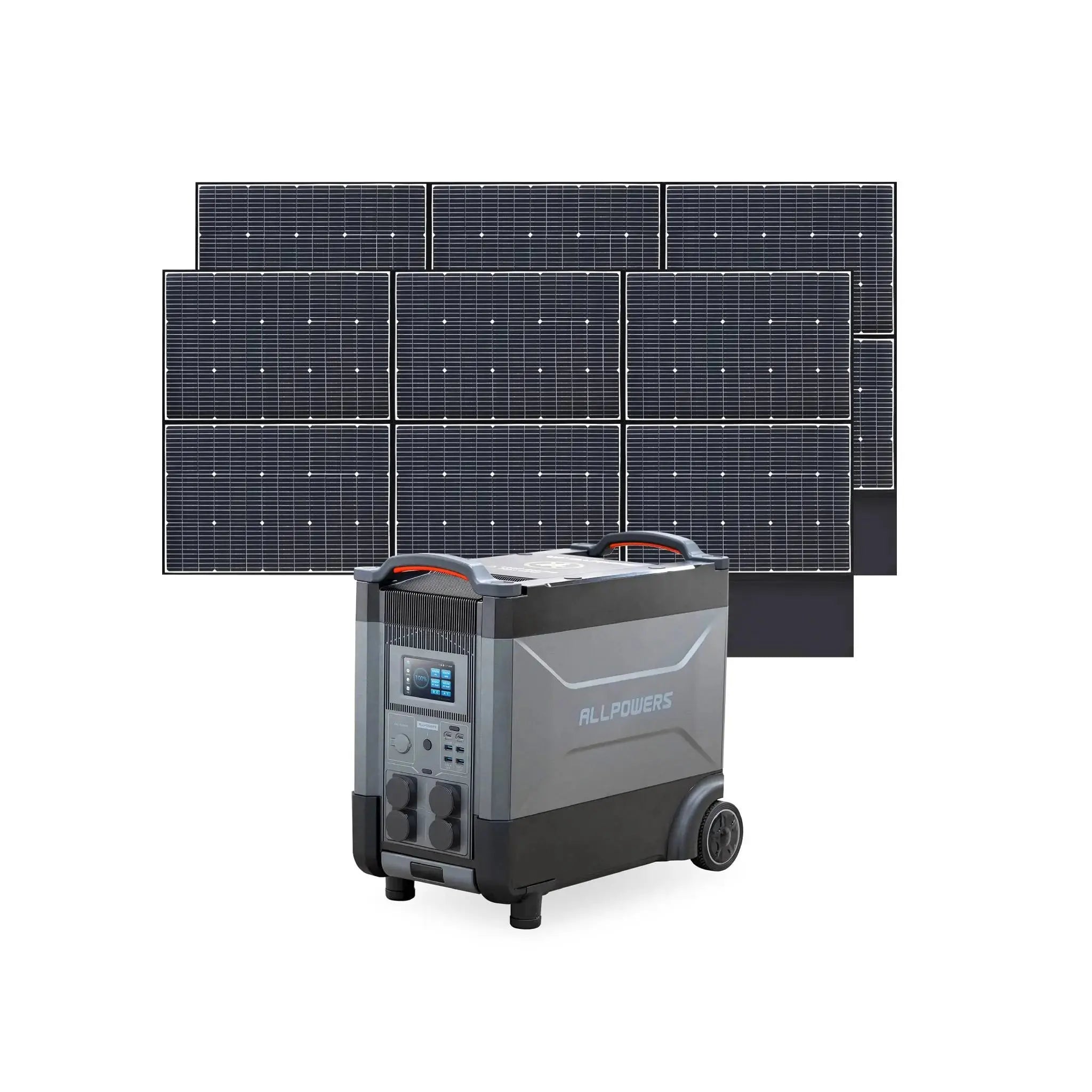 ALLPOWERS Solar Generator Kit 4000W (R4000 + SP039 600W Solar Panel) ALLPOWERS