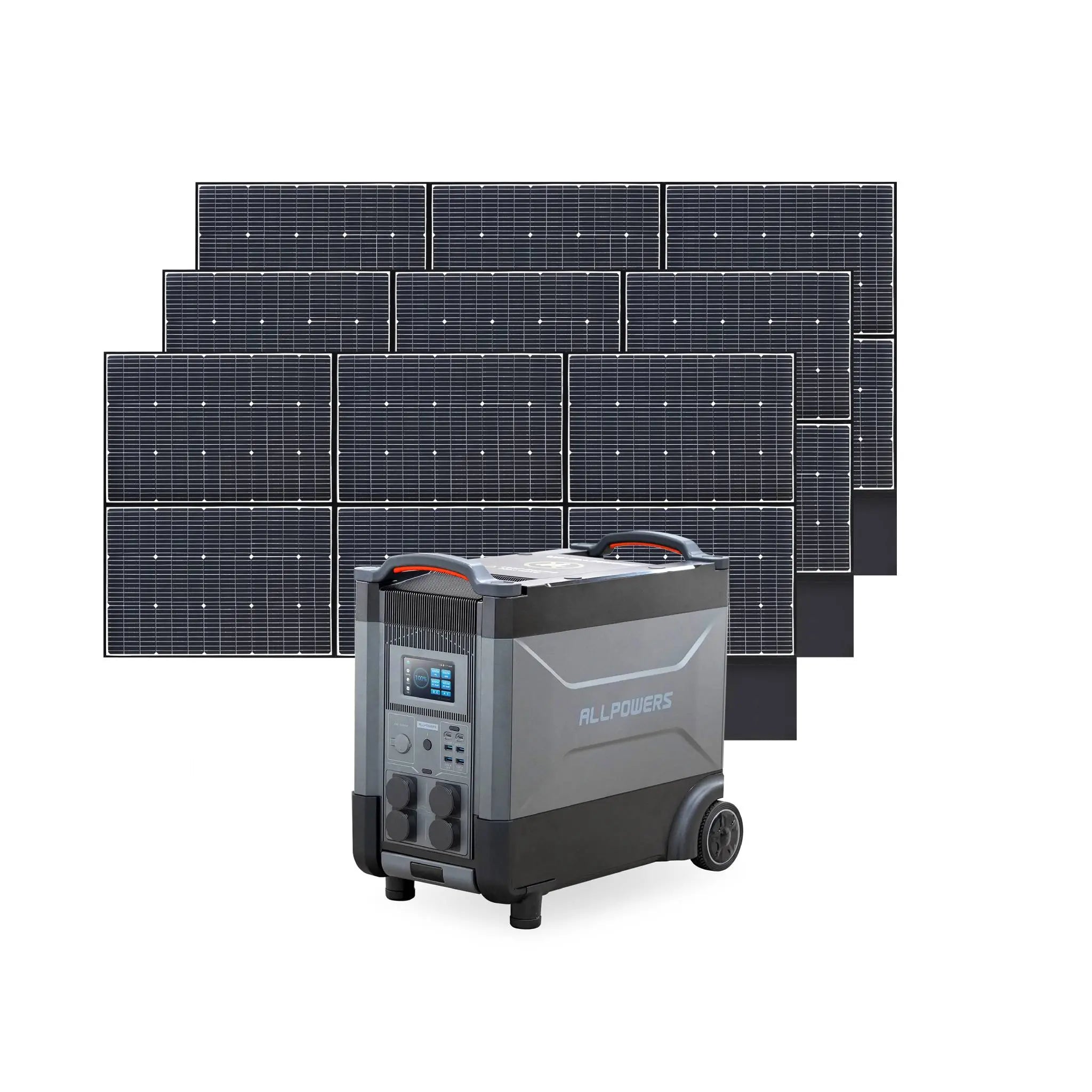 ALLPOWERS Solar Generator Kit 4000W (R4000 + SP039 600W Solar Panel) ALLPOWERS