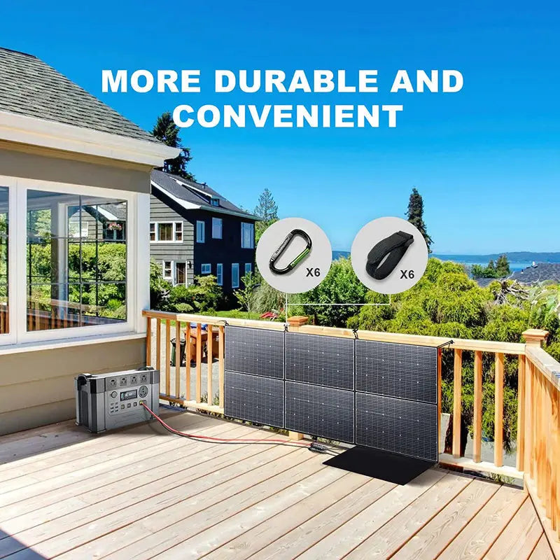 ALLPOWERS Solar Generator Kit 4000W (R4000 + SP039 600W Solar Panel) ALLPOWERS