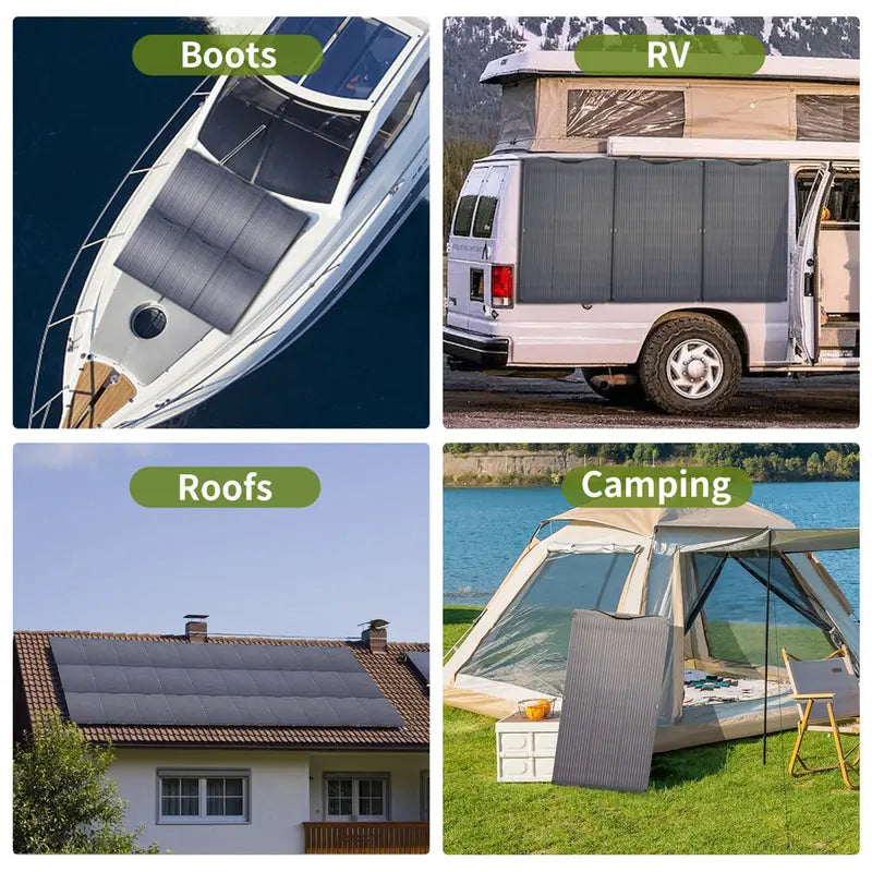 ALLPOWERS Solar Generator Kit 600W (R600 + SF100 100W Flexible Solar Panel) - ALLPOWERS EU