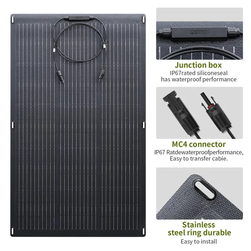 ALLPOWERS Solar Generator Kit 600W (R600 + SF100 100W Flexible Solar Panel) - ALLPOWERS EU