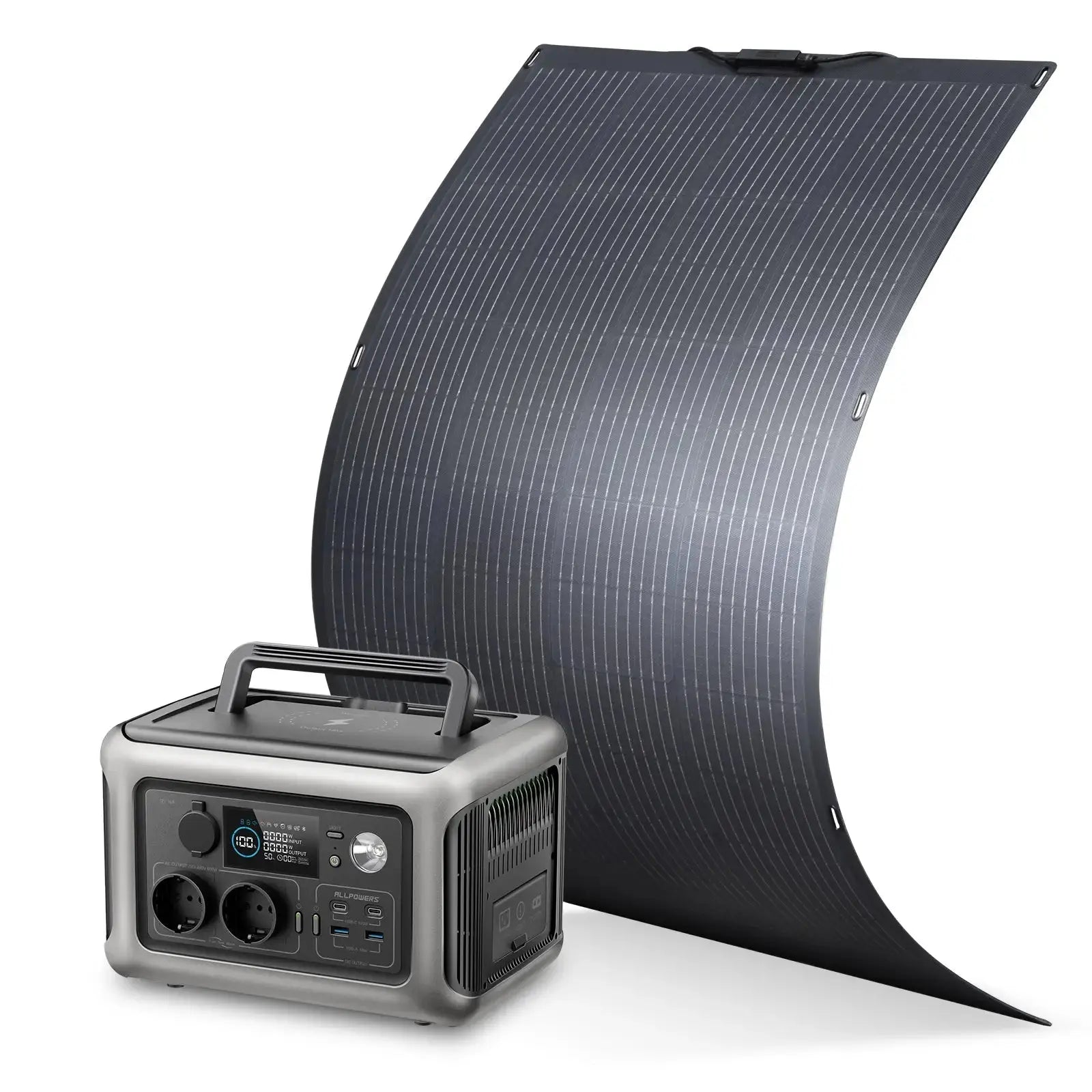 ALLPOWERS R600 Portable Power Station 600W 299Wh LiFeP04 Battery ALLPOWERS