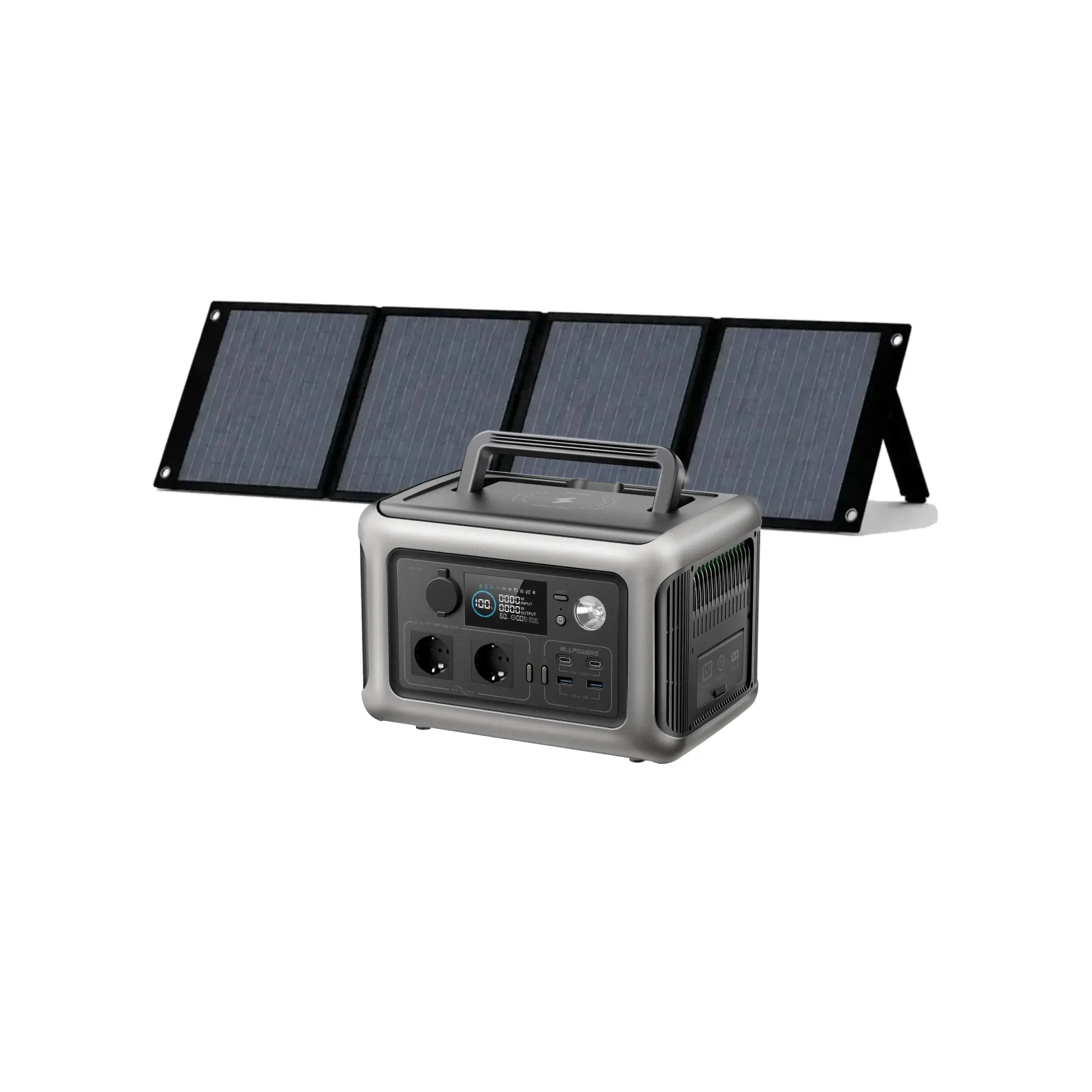 ALLPOWERS Solar Generator Kit 600W (R600 + SP035 200W Solar Panel) ALLPOWERS