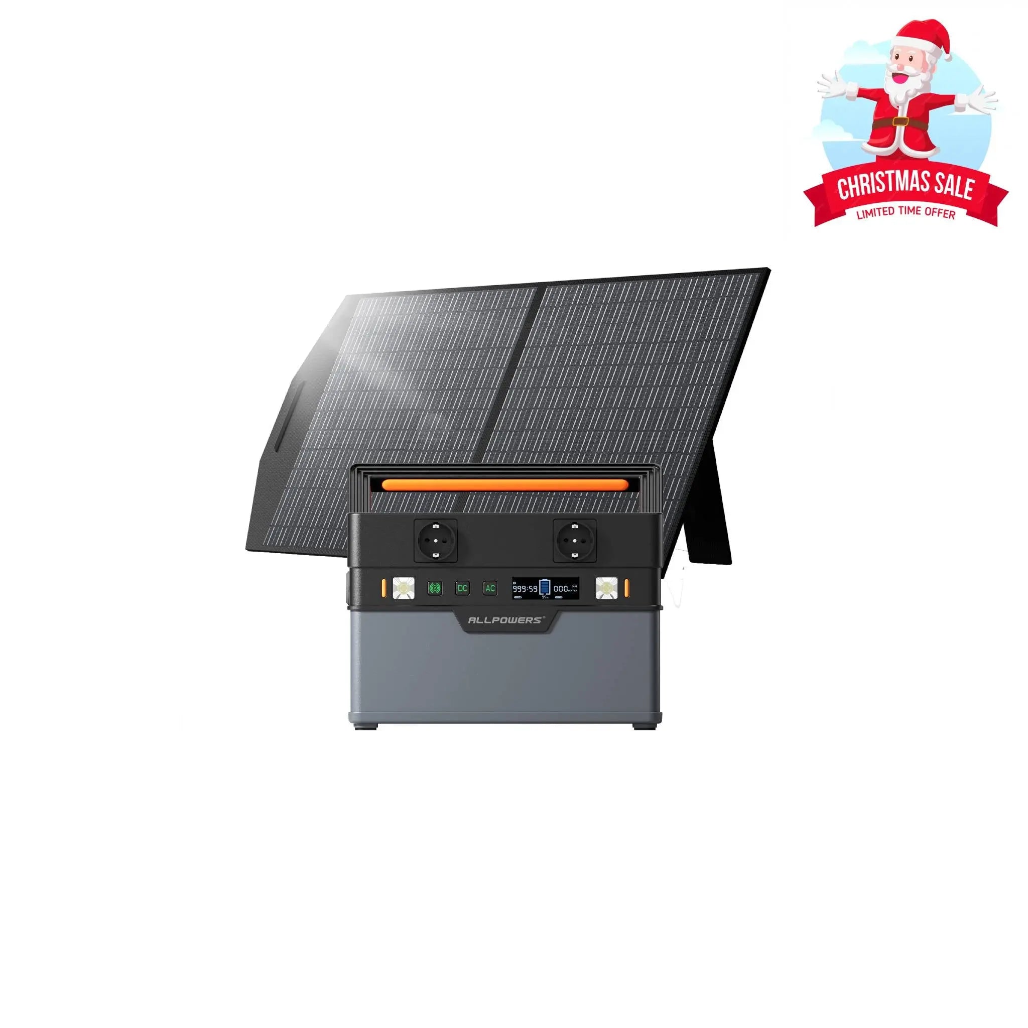 ALLPOWERS Solar Generator Kit 700W (S700 + SP027 100W Solar Panel) ALLPOWERS