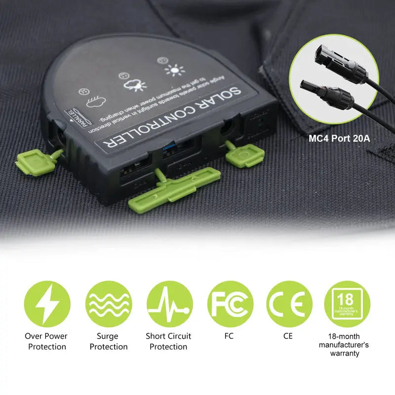 ALLPOWERS Solar Generator Kit 700W (S700 + SP029 140W Solar Panel) ALLPOWERS