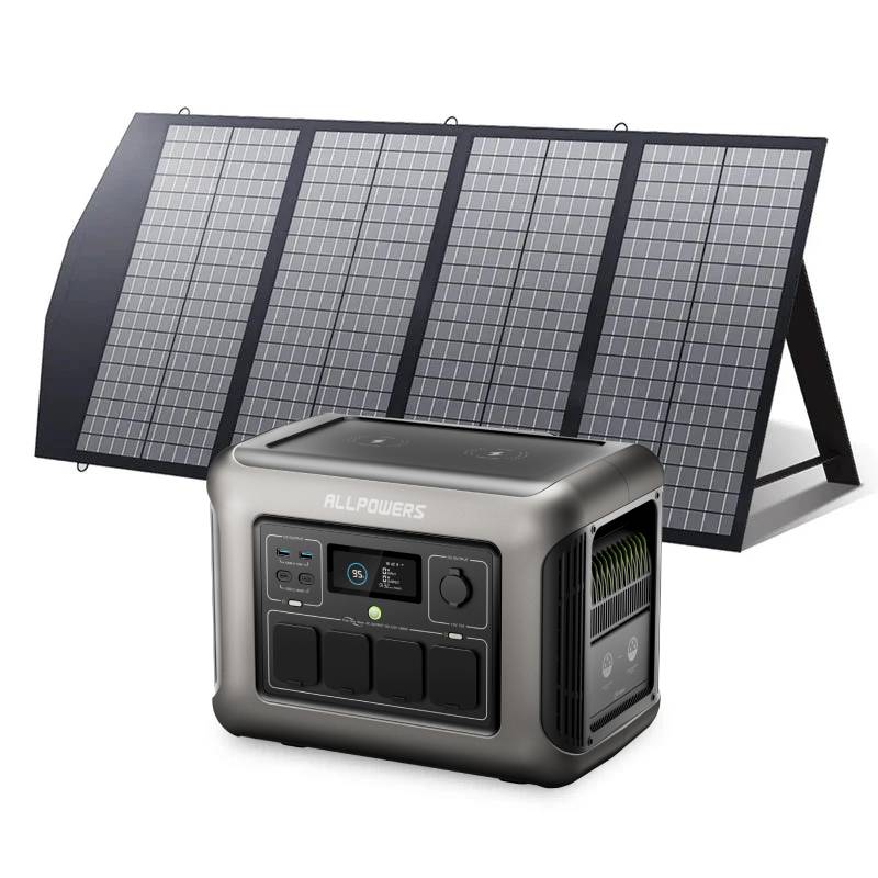 ALLPOWERS R1500 Przenośna Stacja Zasilania 1800 W 1152 Wh Bateria LiFePO4
