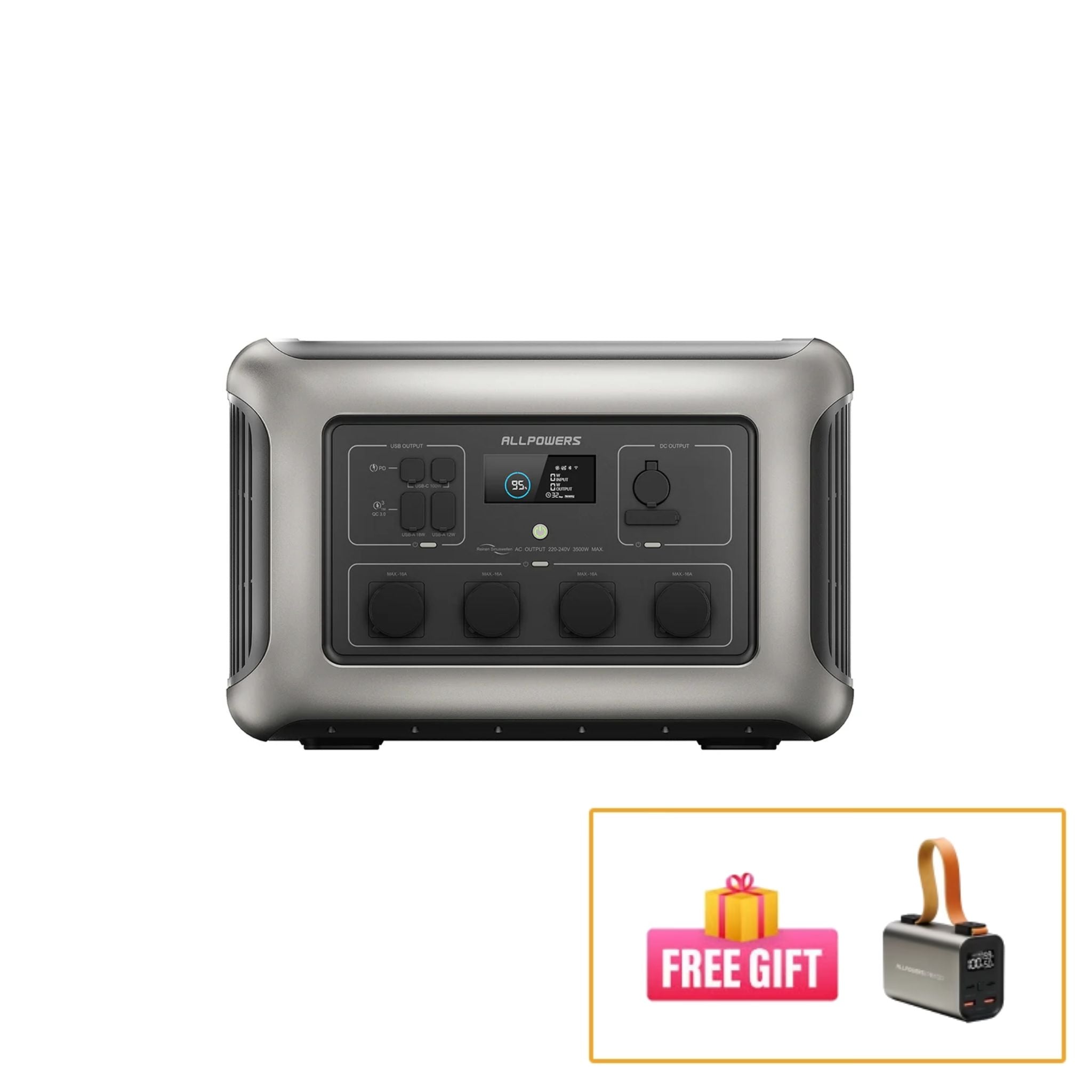ALLPOWERS R3500 Home Backup Power Station 3500W 3168Wh