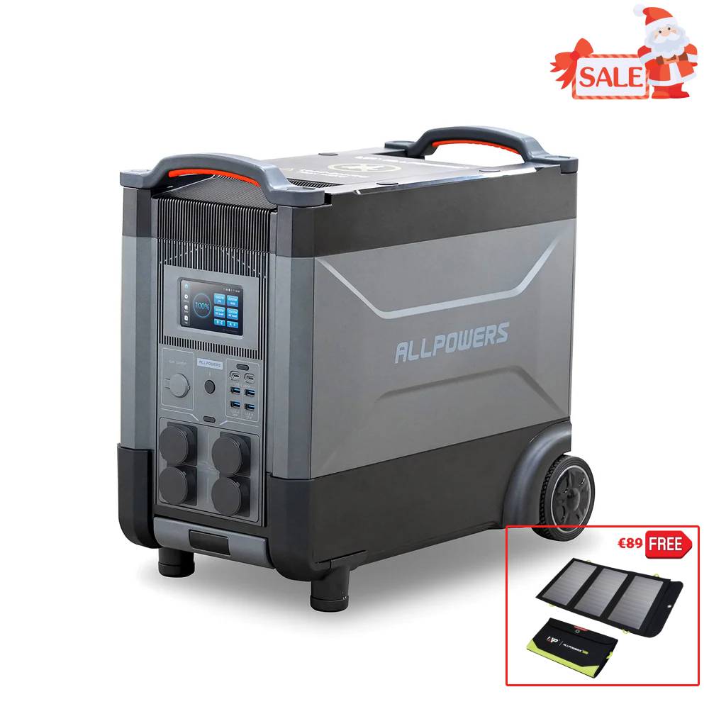 ALLPOWERS R4000 Portable Power Station 4000W 3456Wh