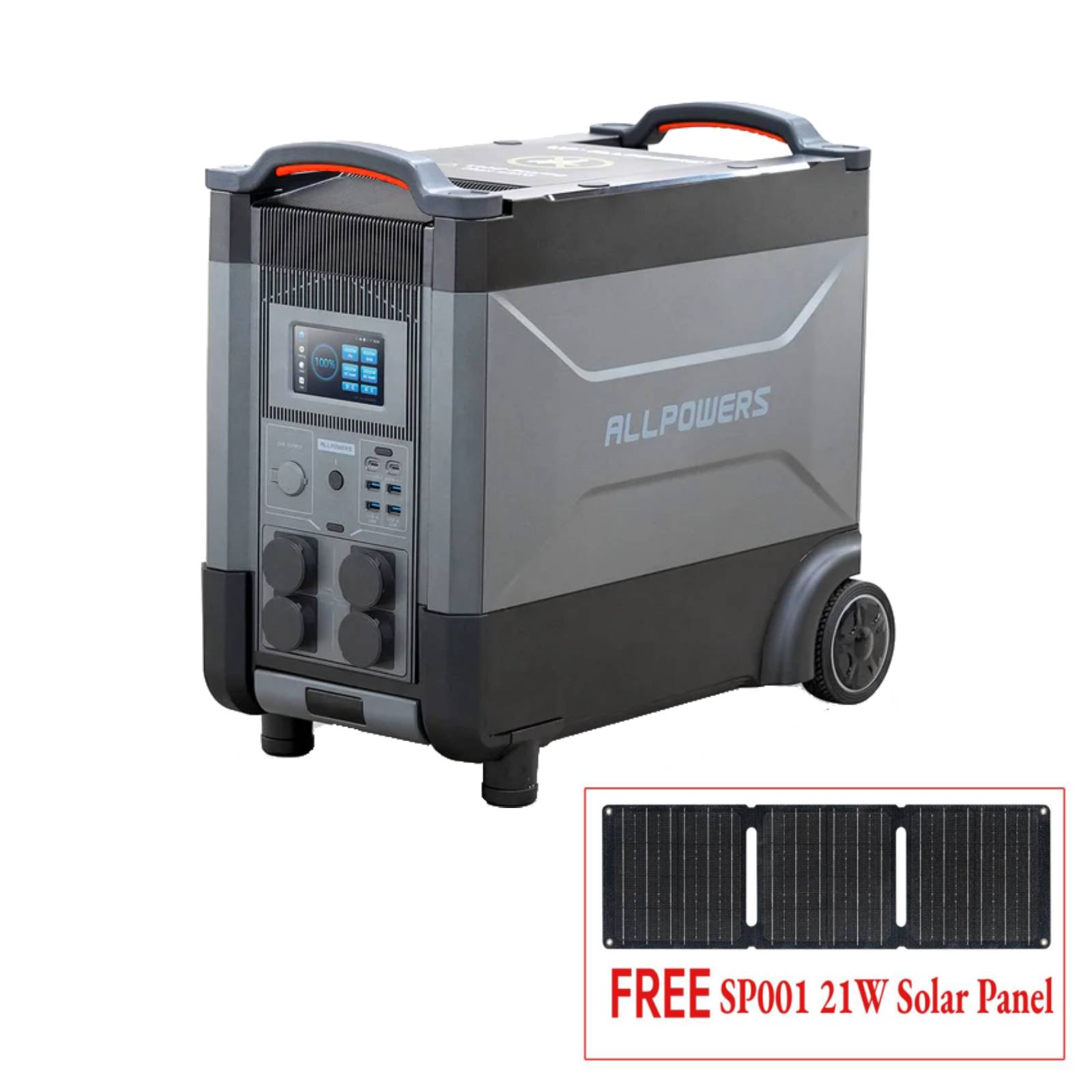 ALLPOWERS R4000 Portable Power Station 4000W 3456Wh