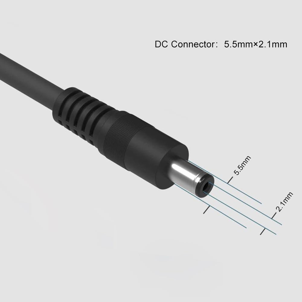 ALLPOWERS Solar Extension Cable With 5521 Connectors (1.5M 16AWG with solar Connectors)