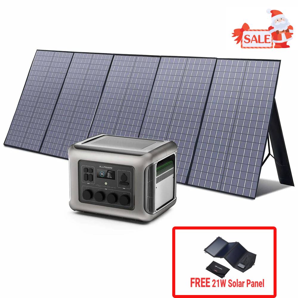 ALLPOWERS R2500 Portable Power Station 2500W 2016Wh LiFeP04 Battery