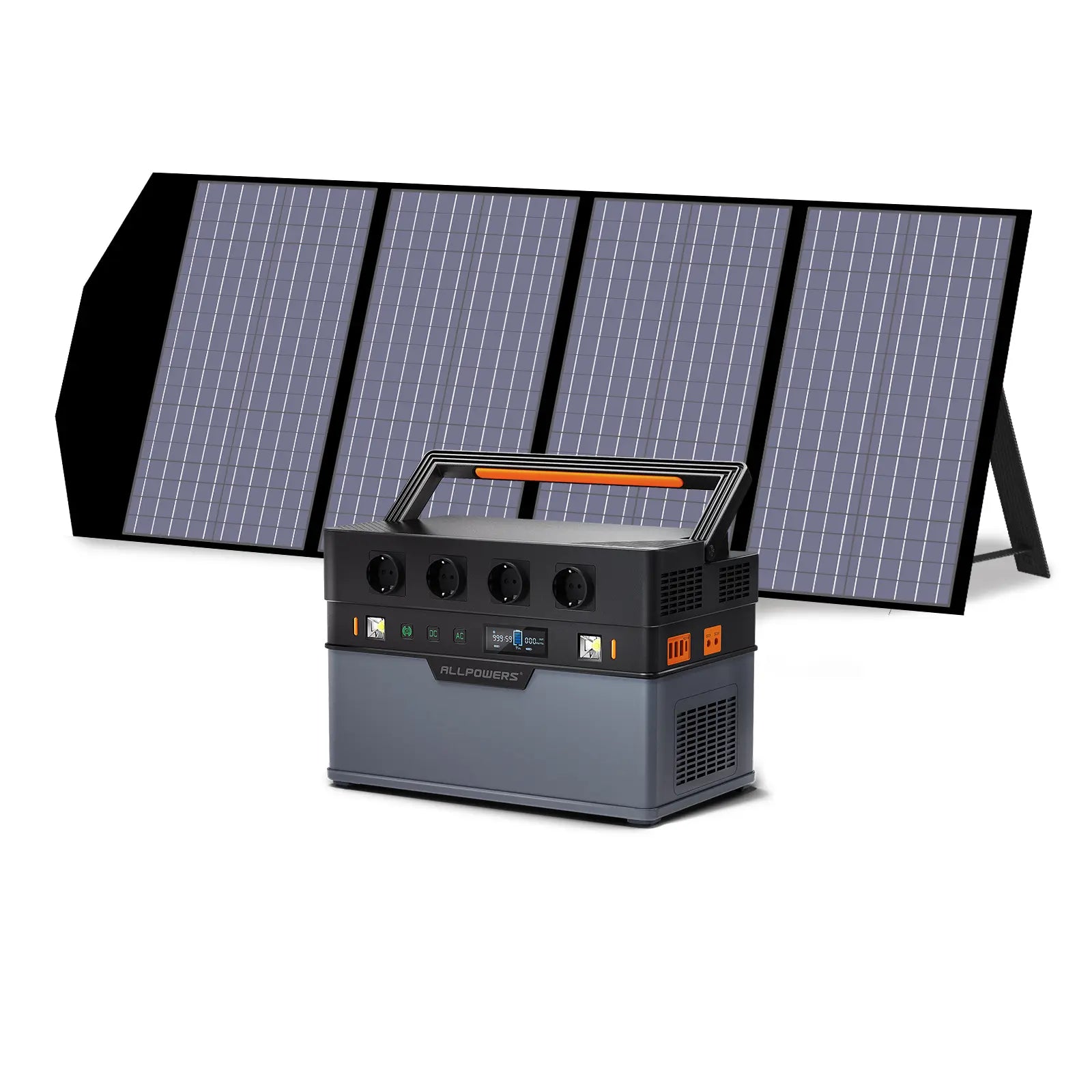 Complete Solar Panel Kit 1500W 1210Wh Power Station with USB Solar Panel  100W Battery Power Supply Outdoors Campers Accessories - AliExpress