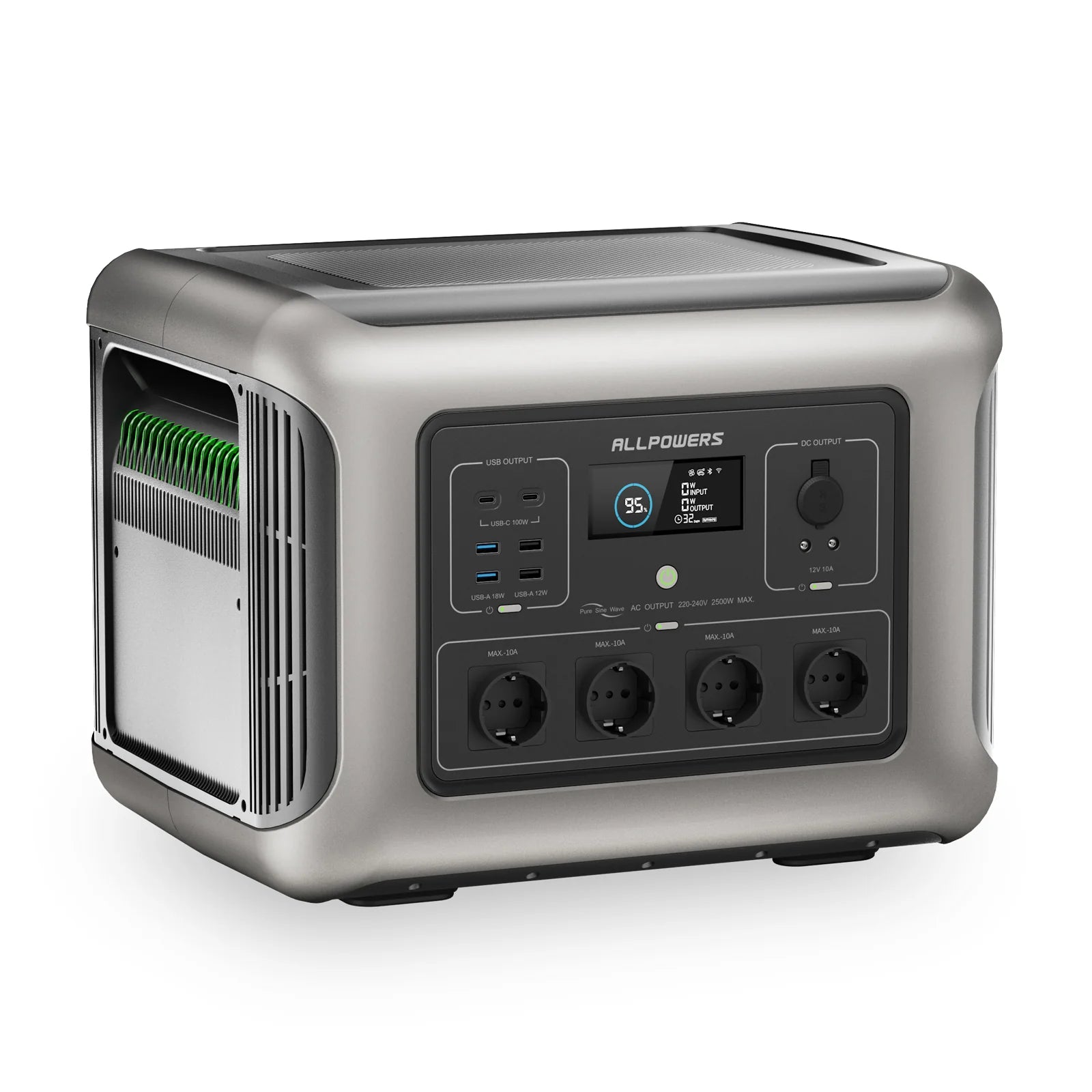 ALLPOWERS R2500 Portable Home Backup Power Station 2500W 2016Wh