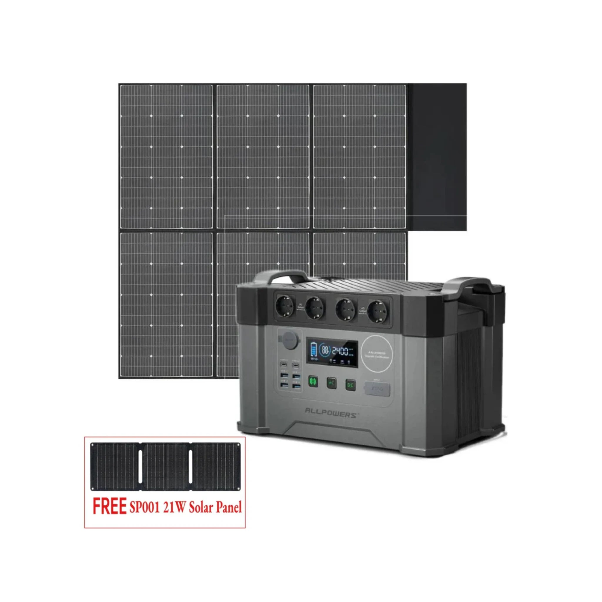 ALLPOWERS S2000 Pro przenośna stacja zasilania 2400 W 1451 Wh