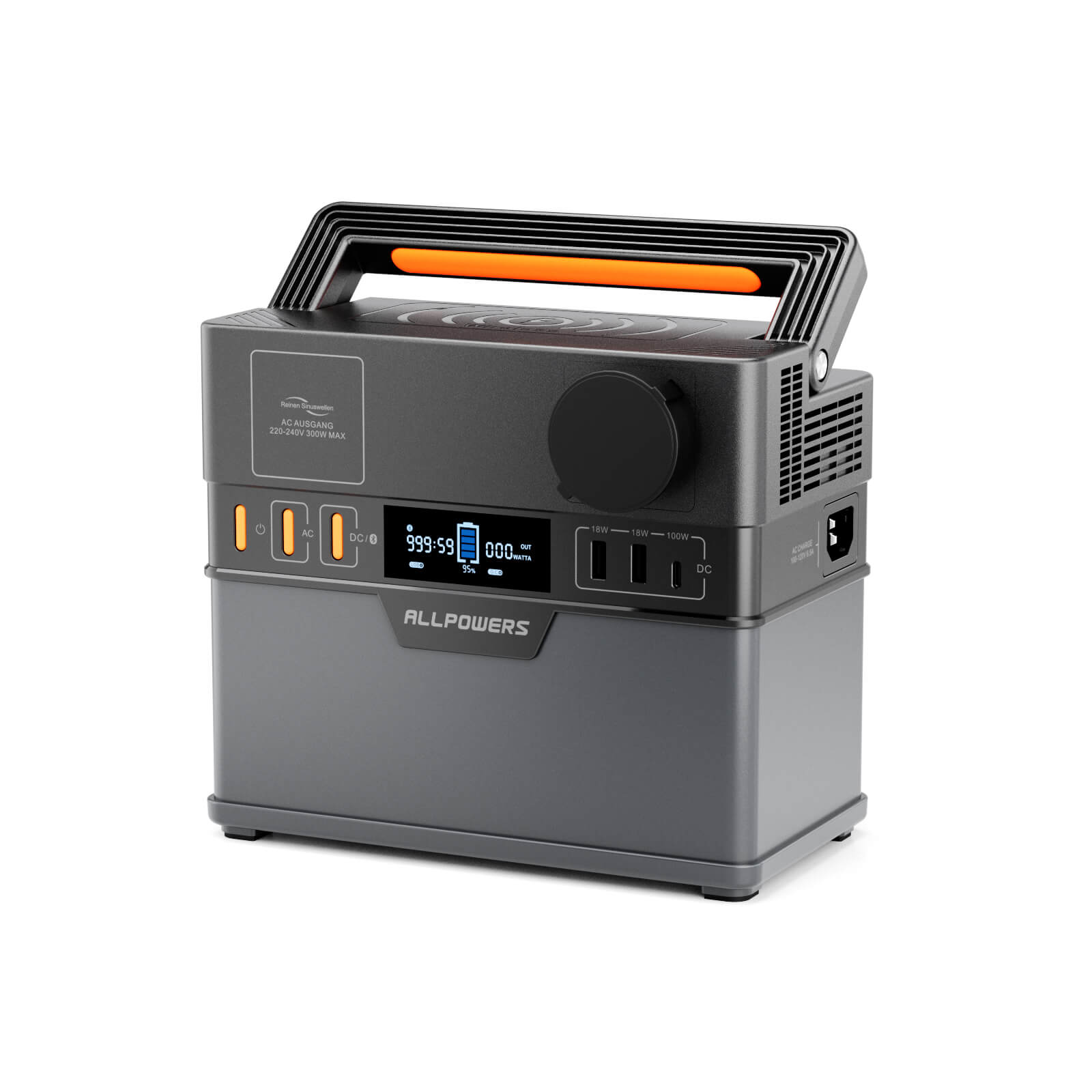 ALLPOWERS S300 Plus Portable Power Station 300W 288Wh