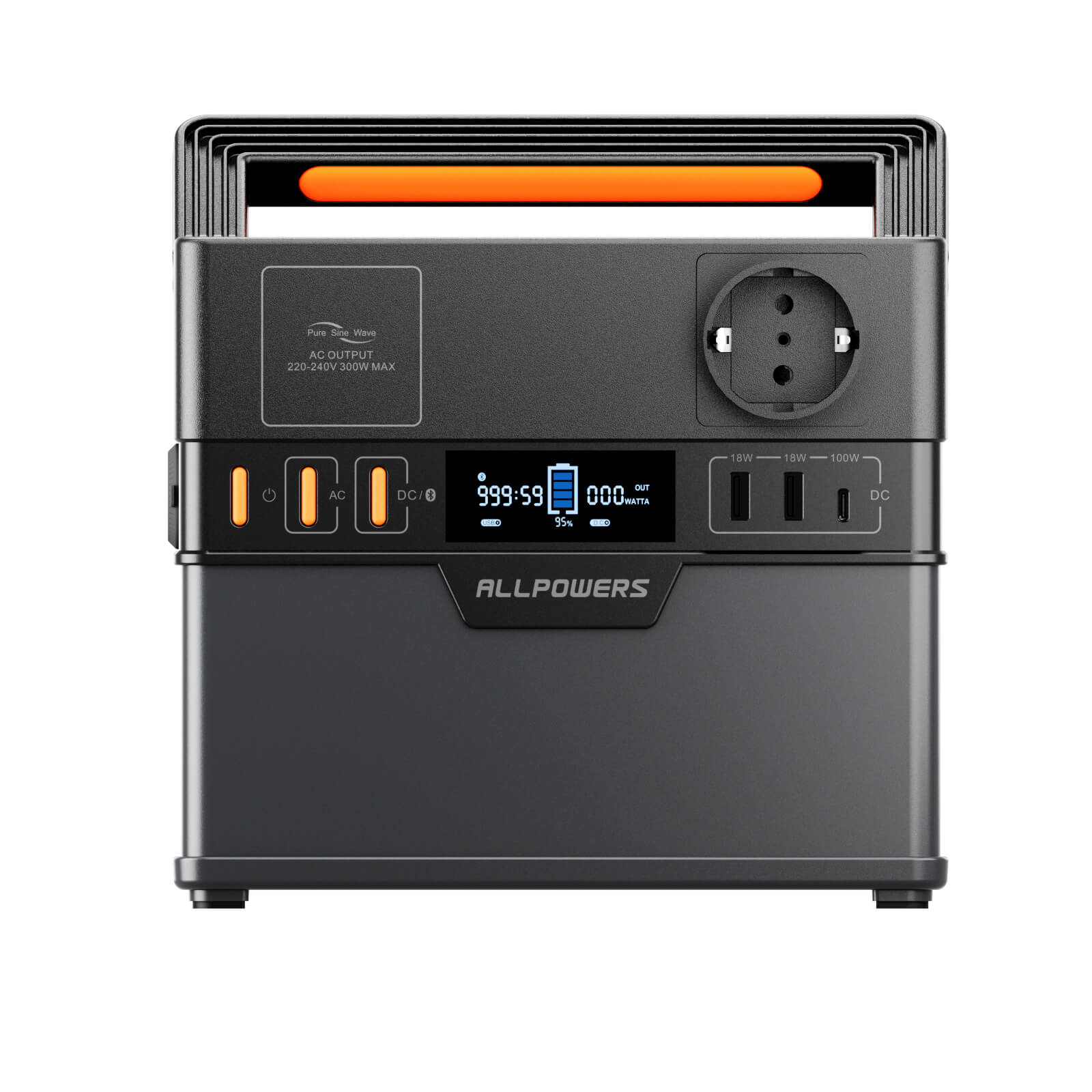 ALLPOWERS S300 Plus Portable Power Station 300W 288Wh