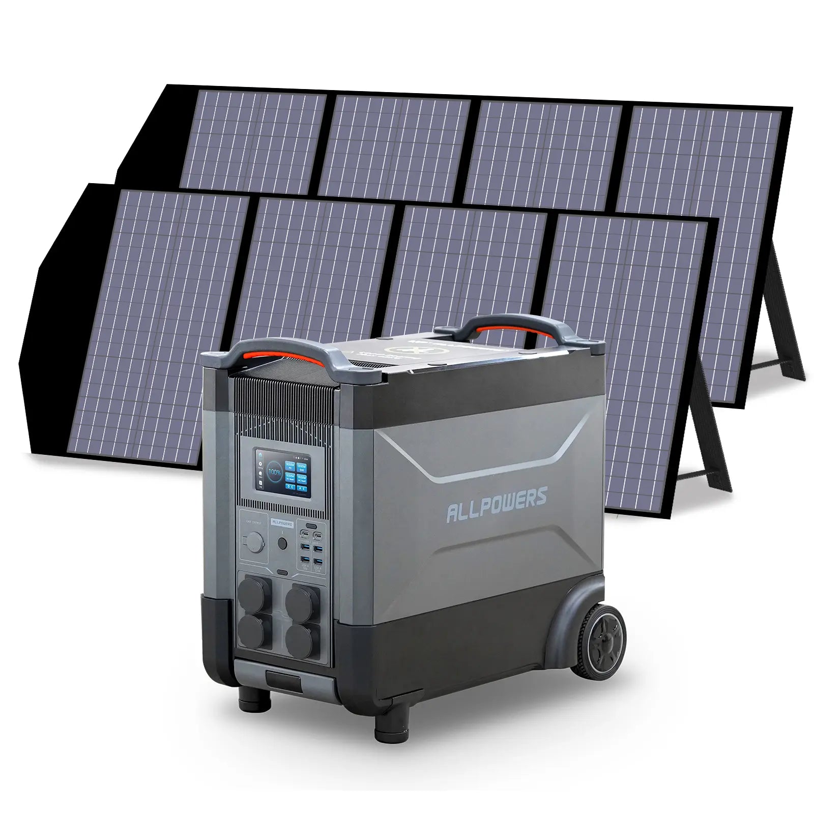 ALLPOWERS Solar Generator Kit 4000W (R4000 + SP029 140W Solar Panel)