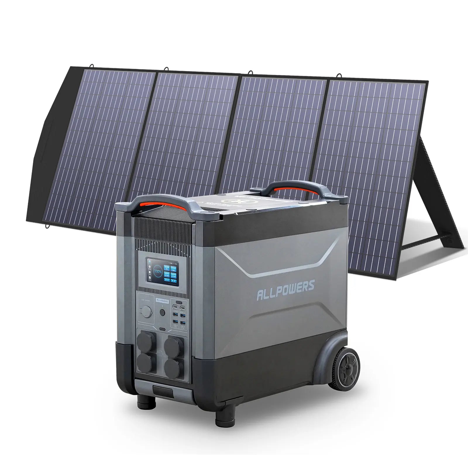 ALLPOWERS Solar Generator Kit 4000W (R4000 + SP033 200W Solar Panel)