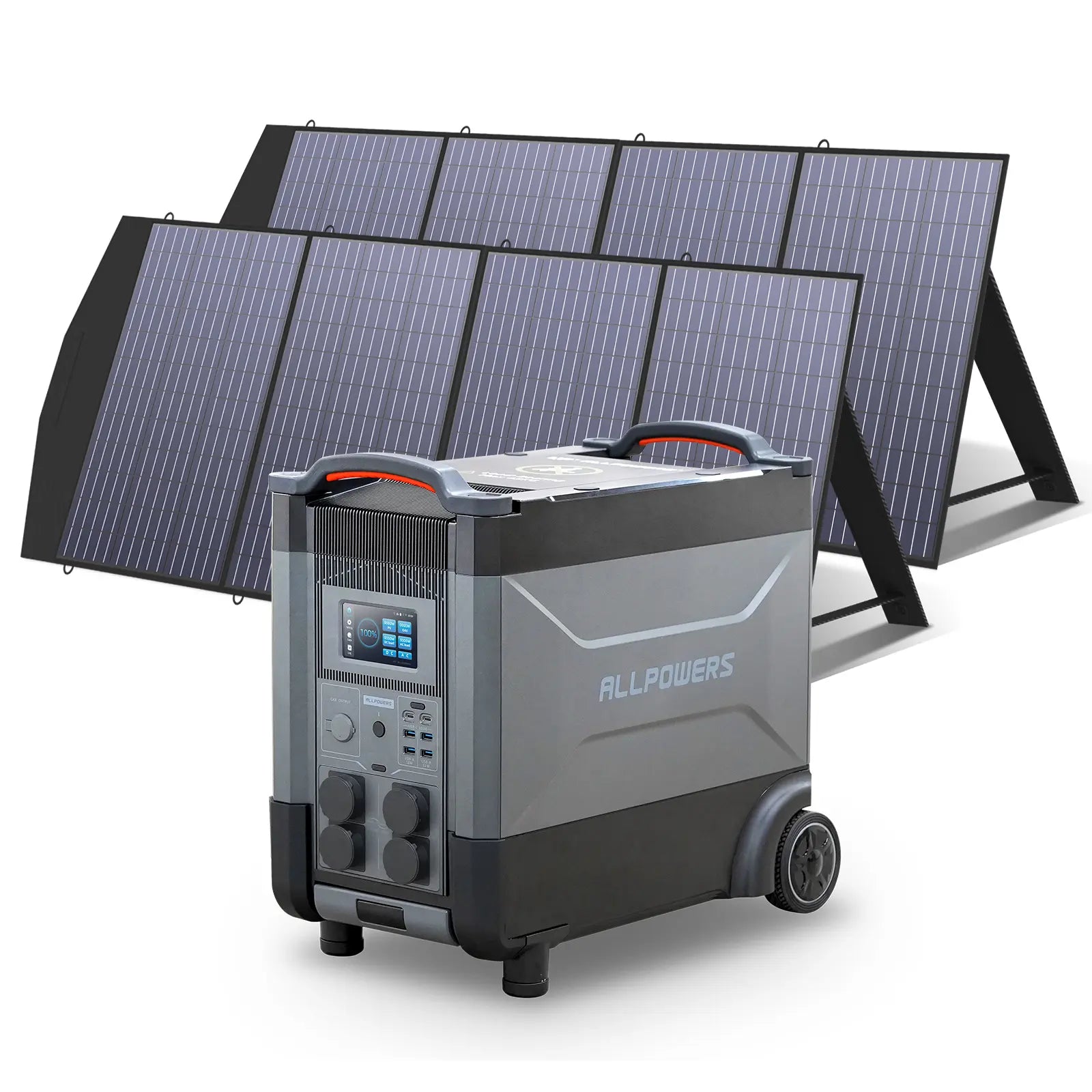 ALLPOWERS Solar Generator Kit 4000W (R4000 + SP033 200W Solar Panel)